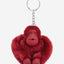 Kipling Monkeyclip M Funky Red Medium Monkey Keyhangers K1647-94S