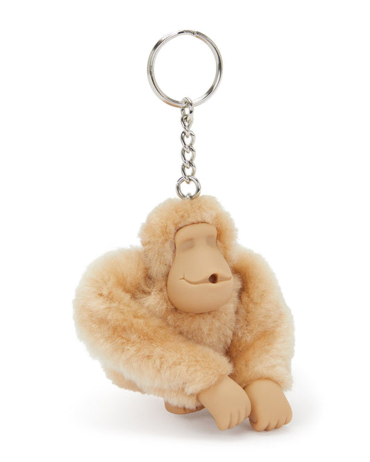 Kipling Monkeyclip M Early Tan  Medium monkey keyhangers 16479-7CN