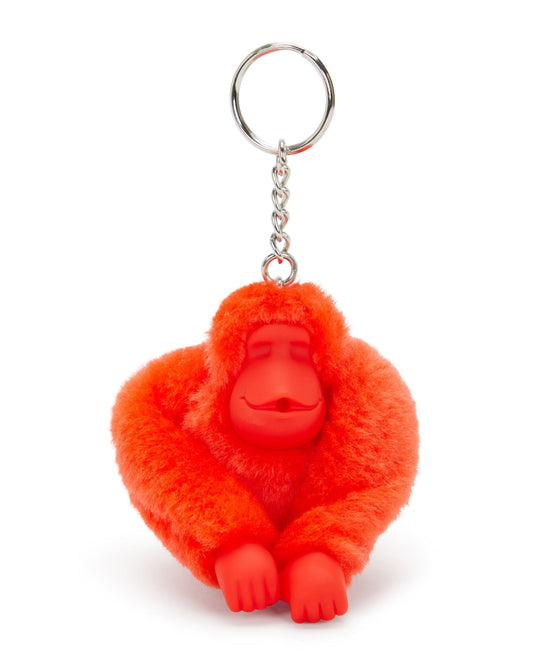 Kipling Monkeyclip M Open Orange  Medium monkey keyhangers 16479-8CM