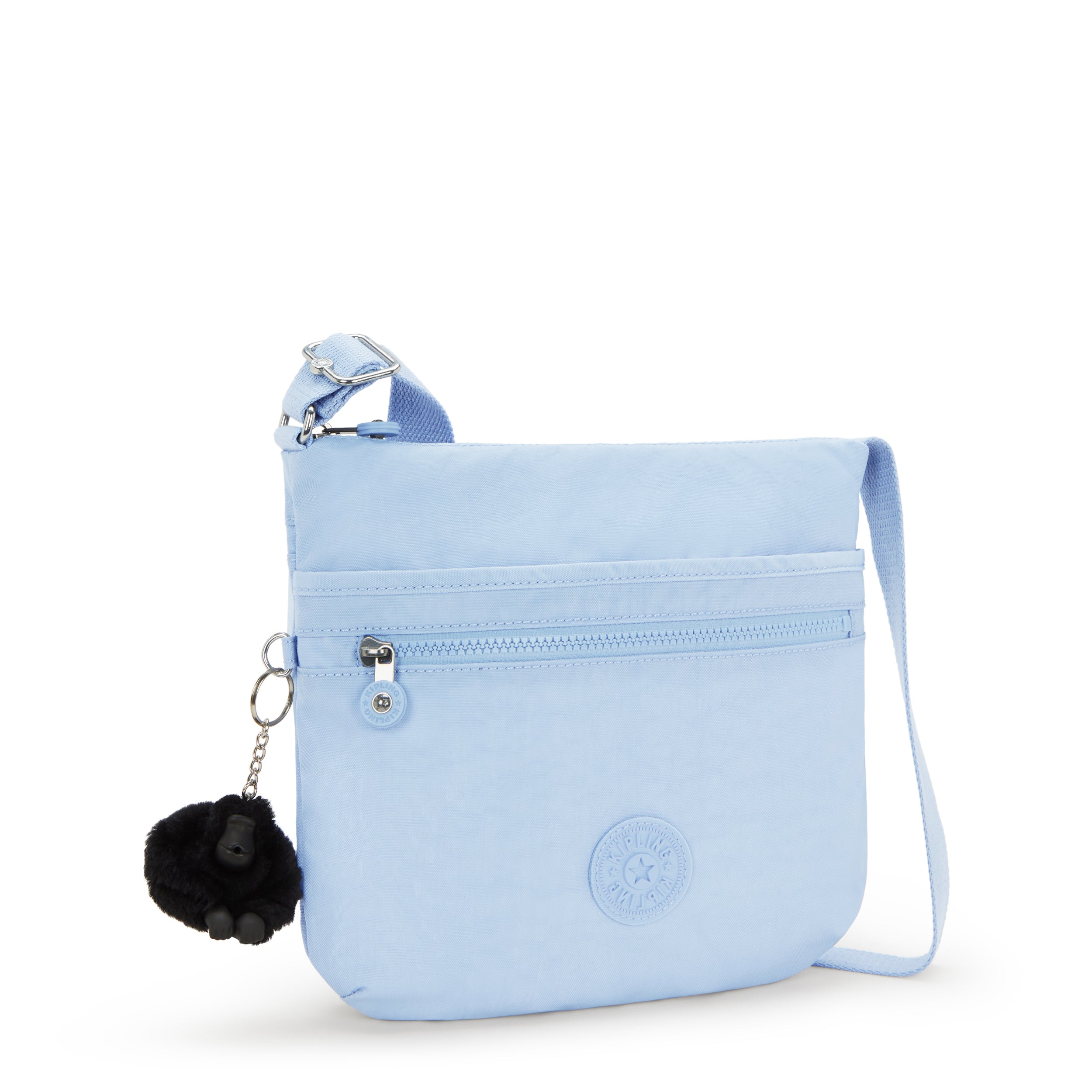 Kipling Arto Cloudy Sky Blue Medium Crossbody 19911-2DS