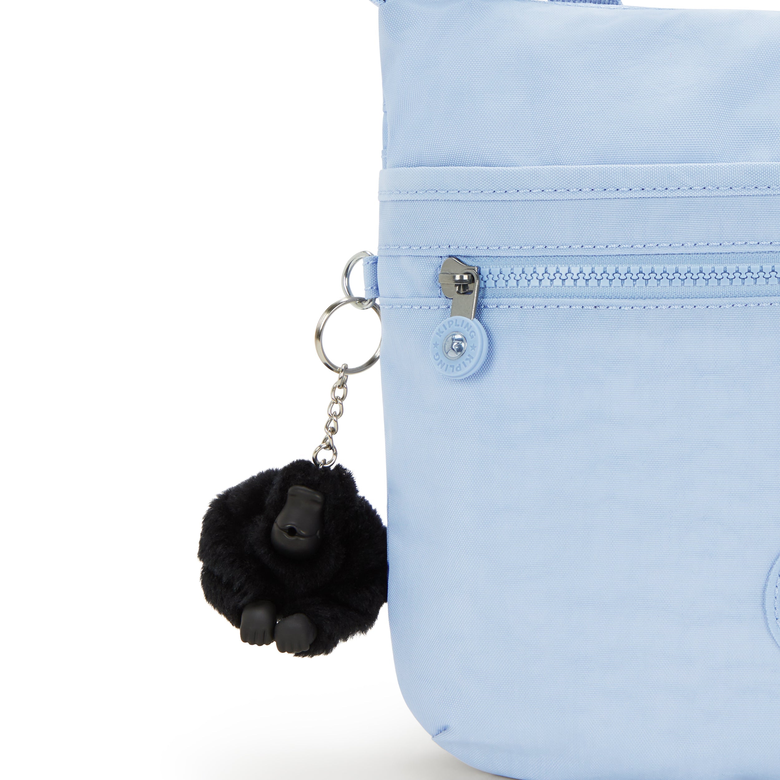 Kipling Arto Cloudy Sky Blue Medium Crossbody 19911-2DS