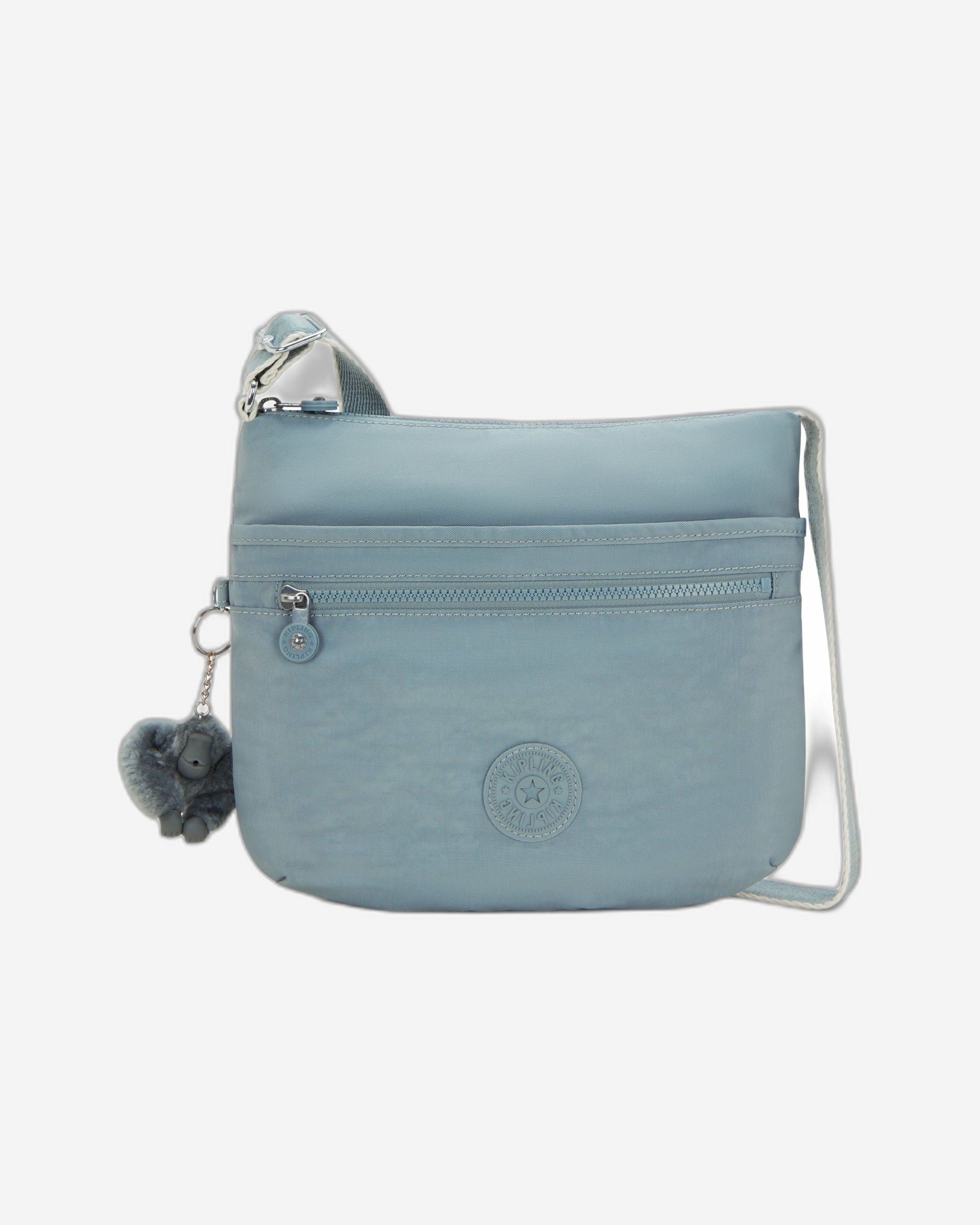 Kipling Arto Relaxed Grey Medium Crossbody 19911-3NL