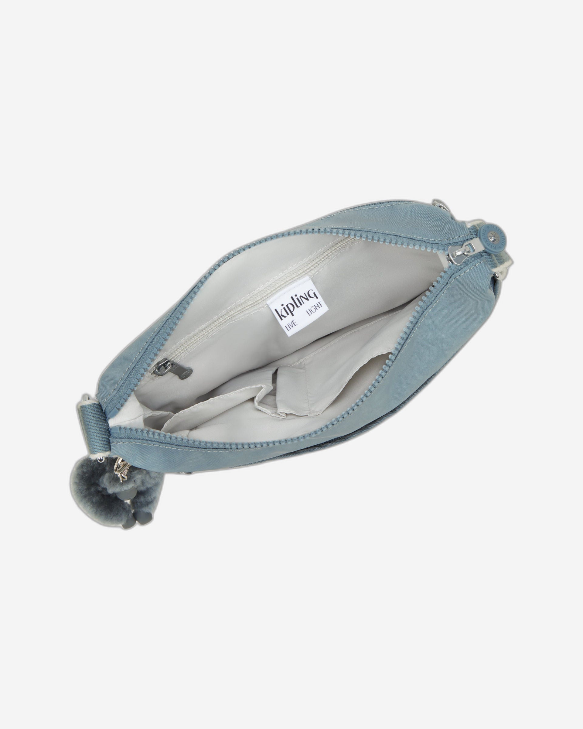 Kipling Arto Relaxed Grey Medium Crossbody 19911-3NL