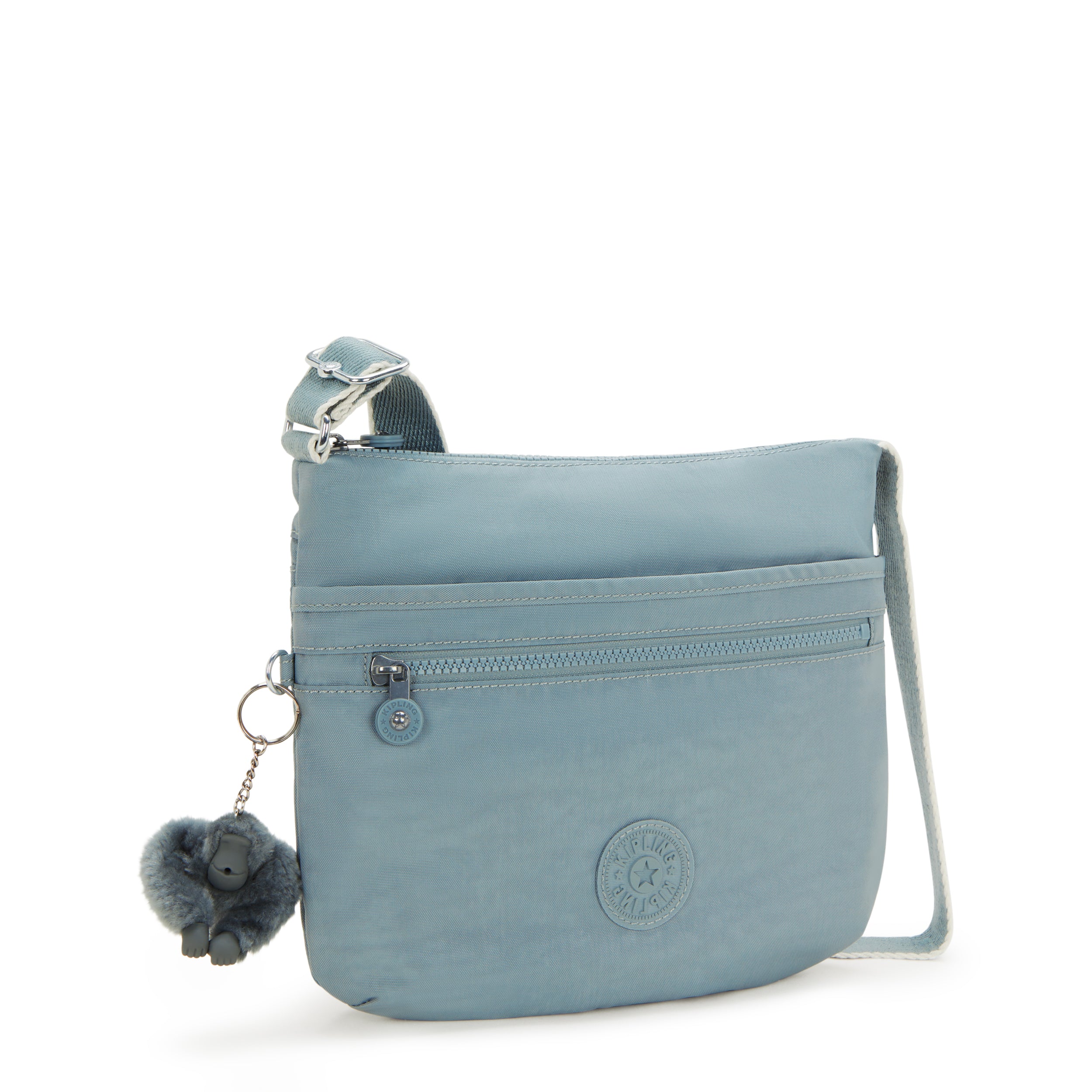 Kipling Arto Relaxed Grey Medium Crossbody 19911-3NL