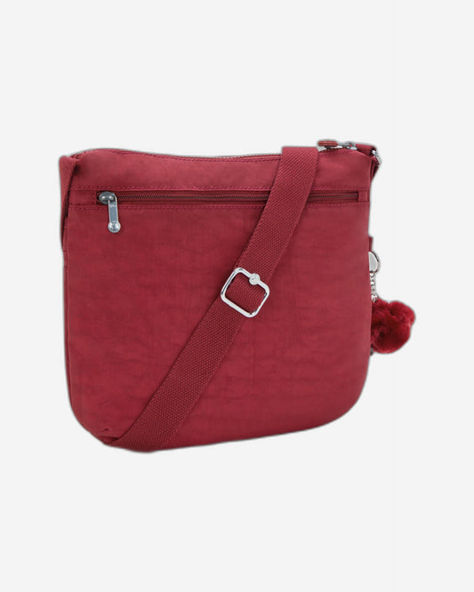 Kipling Arto Funky Red Medium Crossbody Bag 19911-4SS