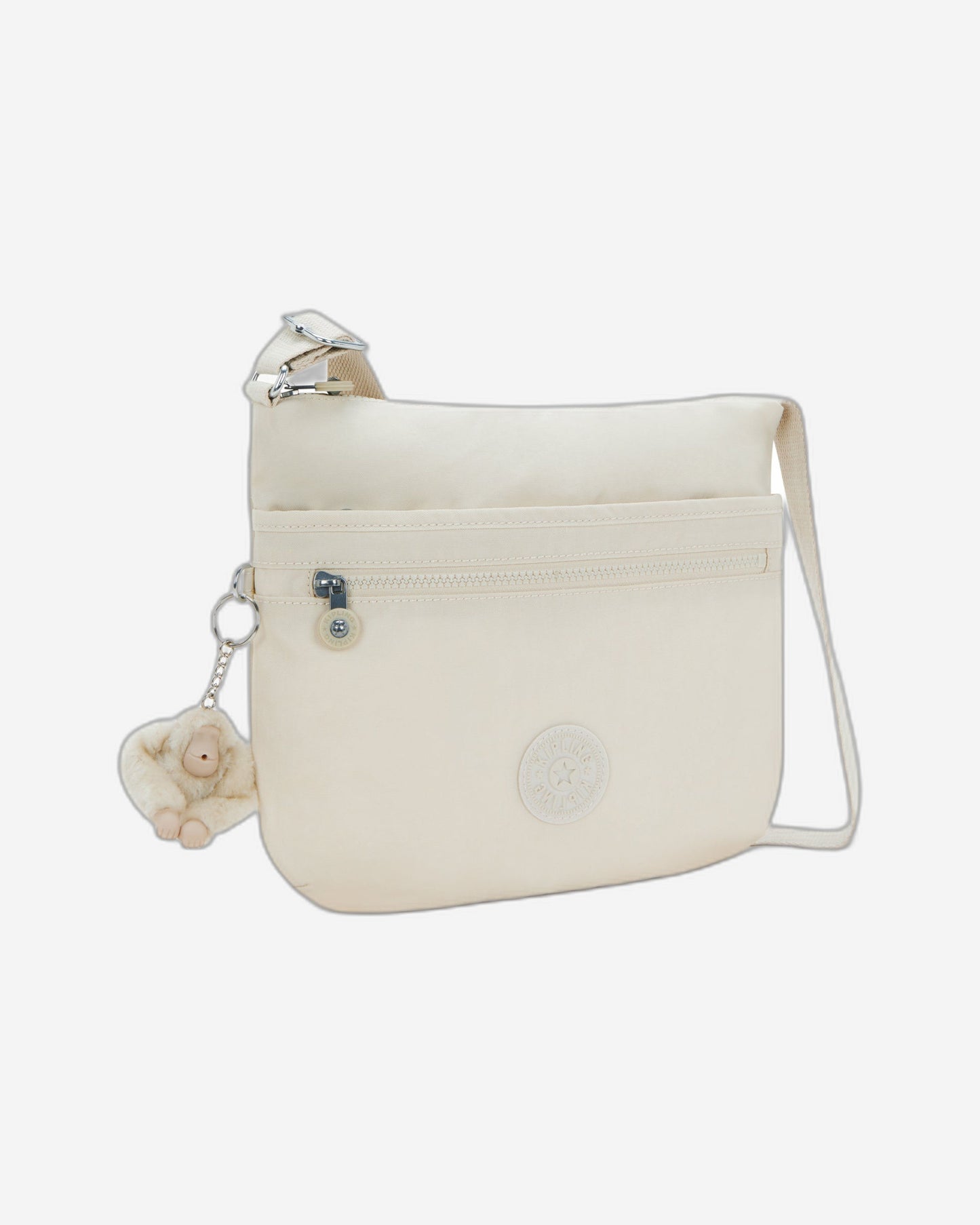 Kipling Arto Hideaway Beige Medium Crossbody 19911-7JR