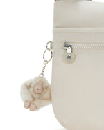 Kipling Arto Hideaway Beige Crossbody Bag 19911-7JR