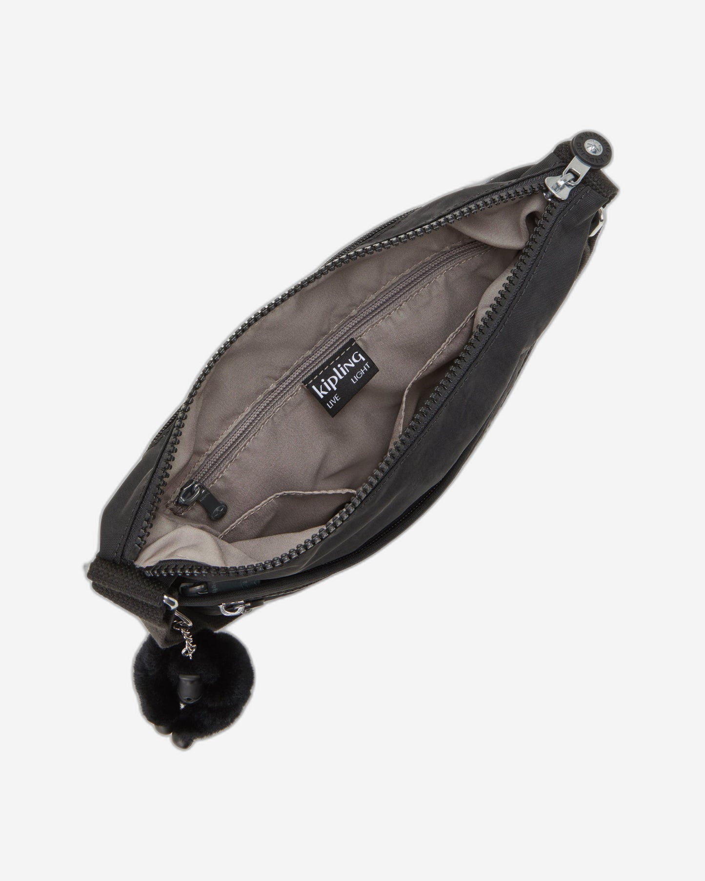Kipling Arto Black Noir Medium Crossbody Bag C219911-P39