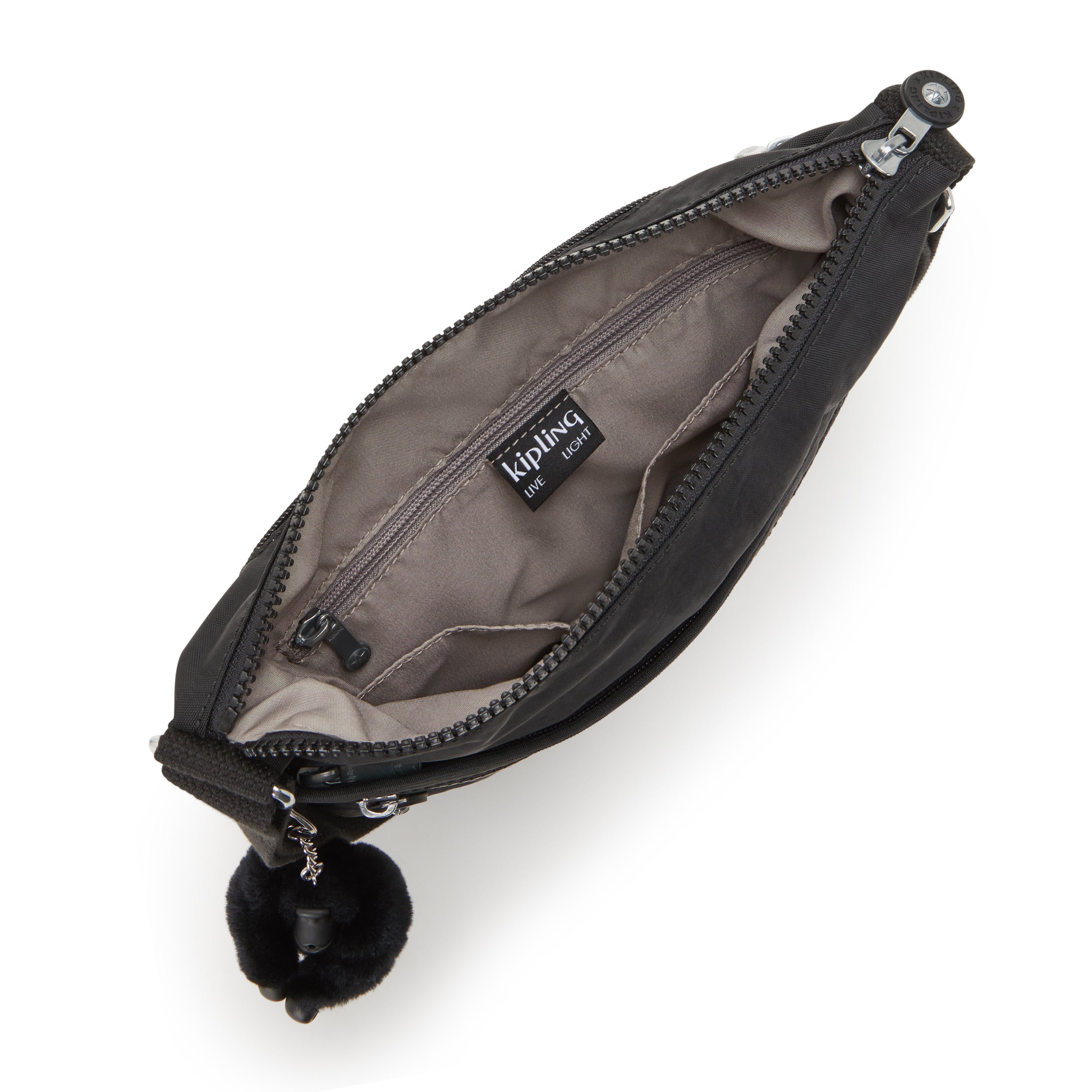 Kipling Arto Black Noir Medium Crossbody Bag C219911-P39