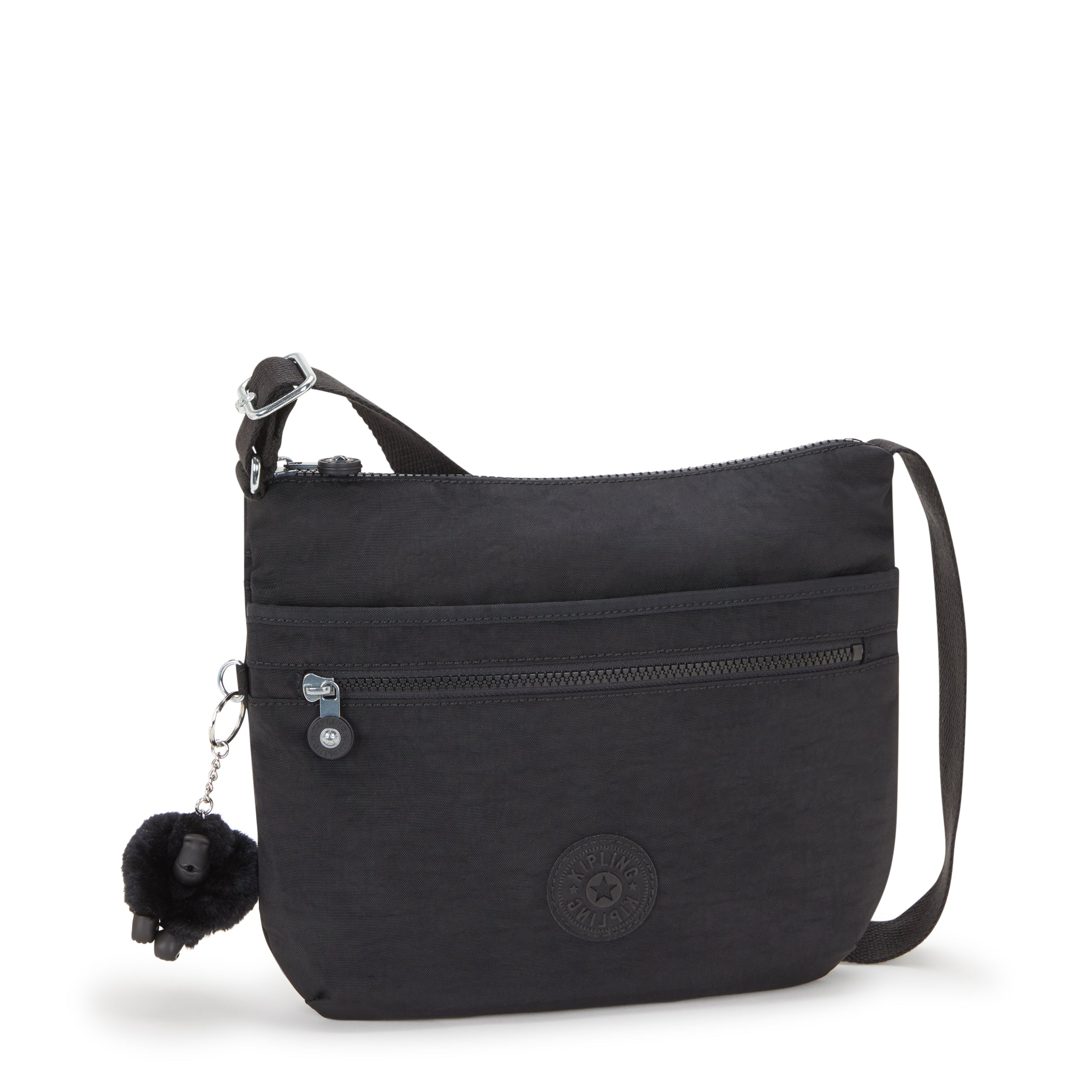 Kipling Arto Black Noir Medium Crossbody Bag C219911-P39