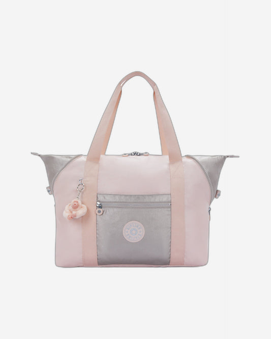 Kipling Art M Pink Shine Bl Large Tote 25748-3EL