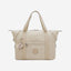 Kipling Art M Signature Beige Embossed Large Tote 25748-96A