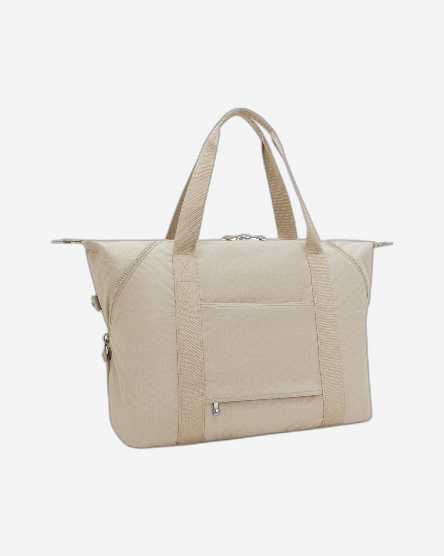 Kipling Art M Signature Beige Embossed Large Tote 25748-96A