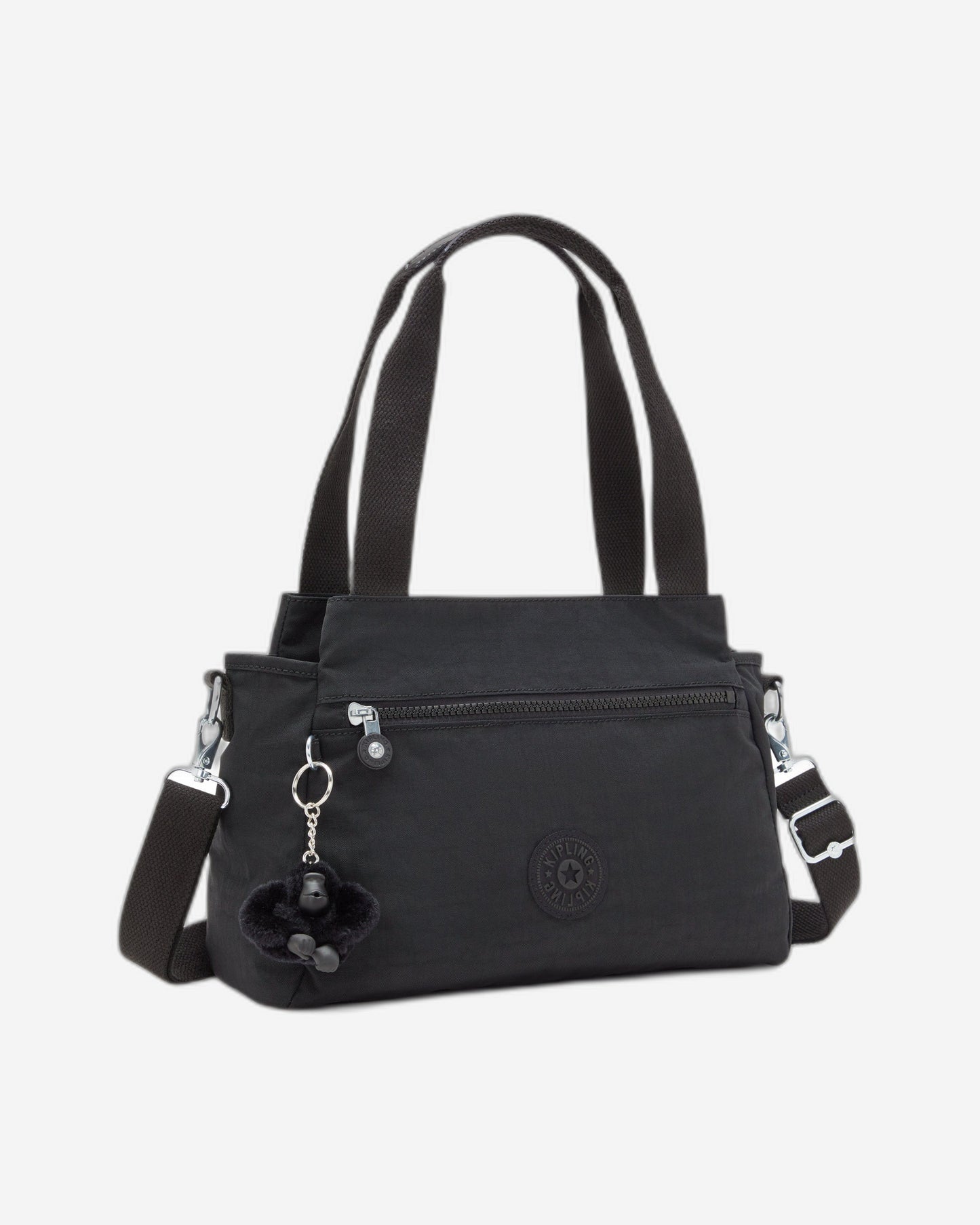 Kipling Elysia Black Noir Medium Shoulder Bag C243791-P39
