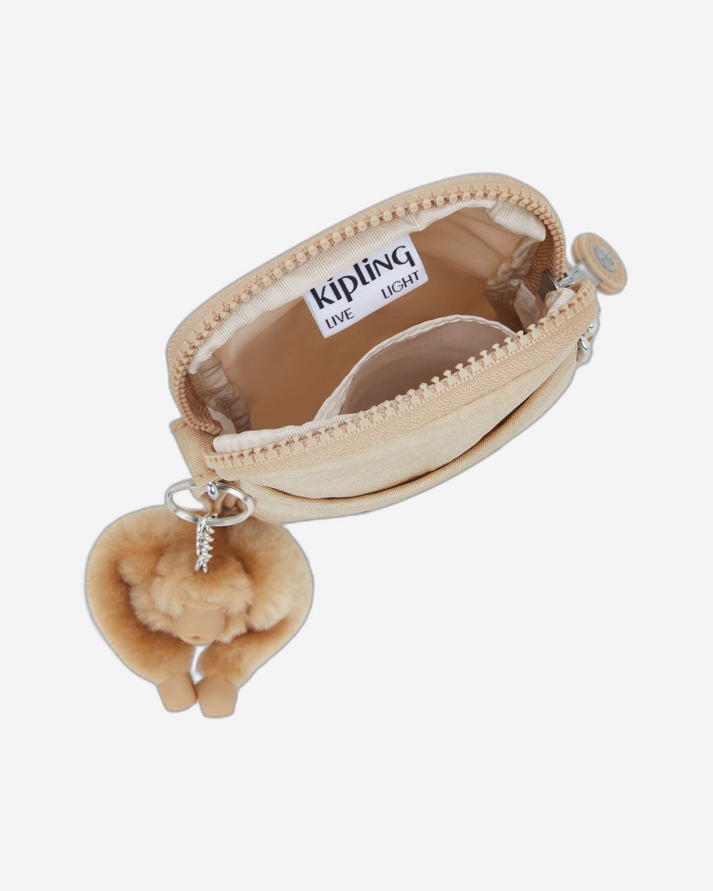 Kipling Tally Sparkled Beige Phone bag I0272-5DV