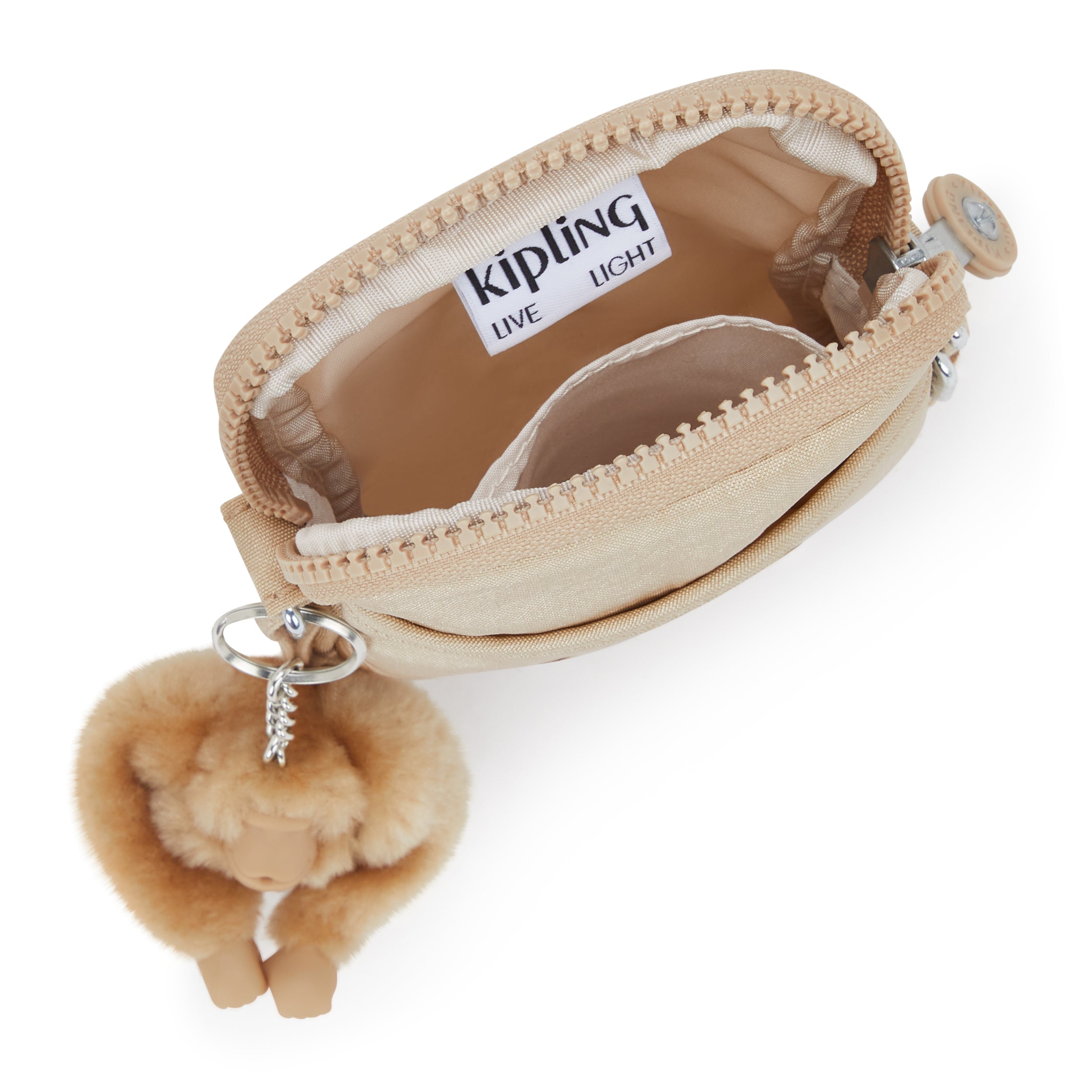 Kipling Tally Sparkled Beige Phone bag I0272-5DV