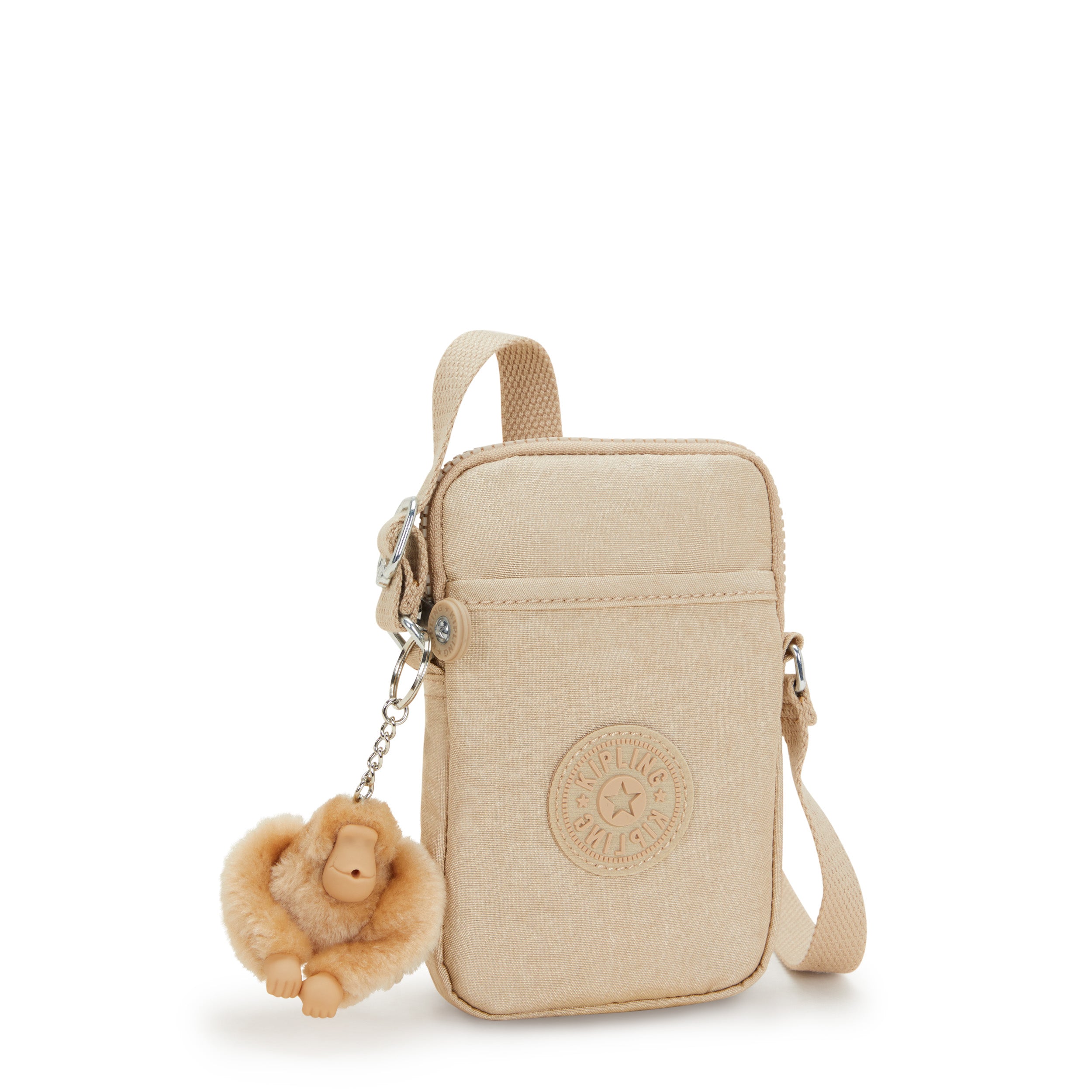 Kipling Tally Sparkled Beige Phone bag I0272-5DV
