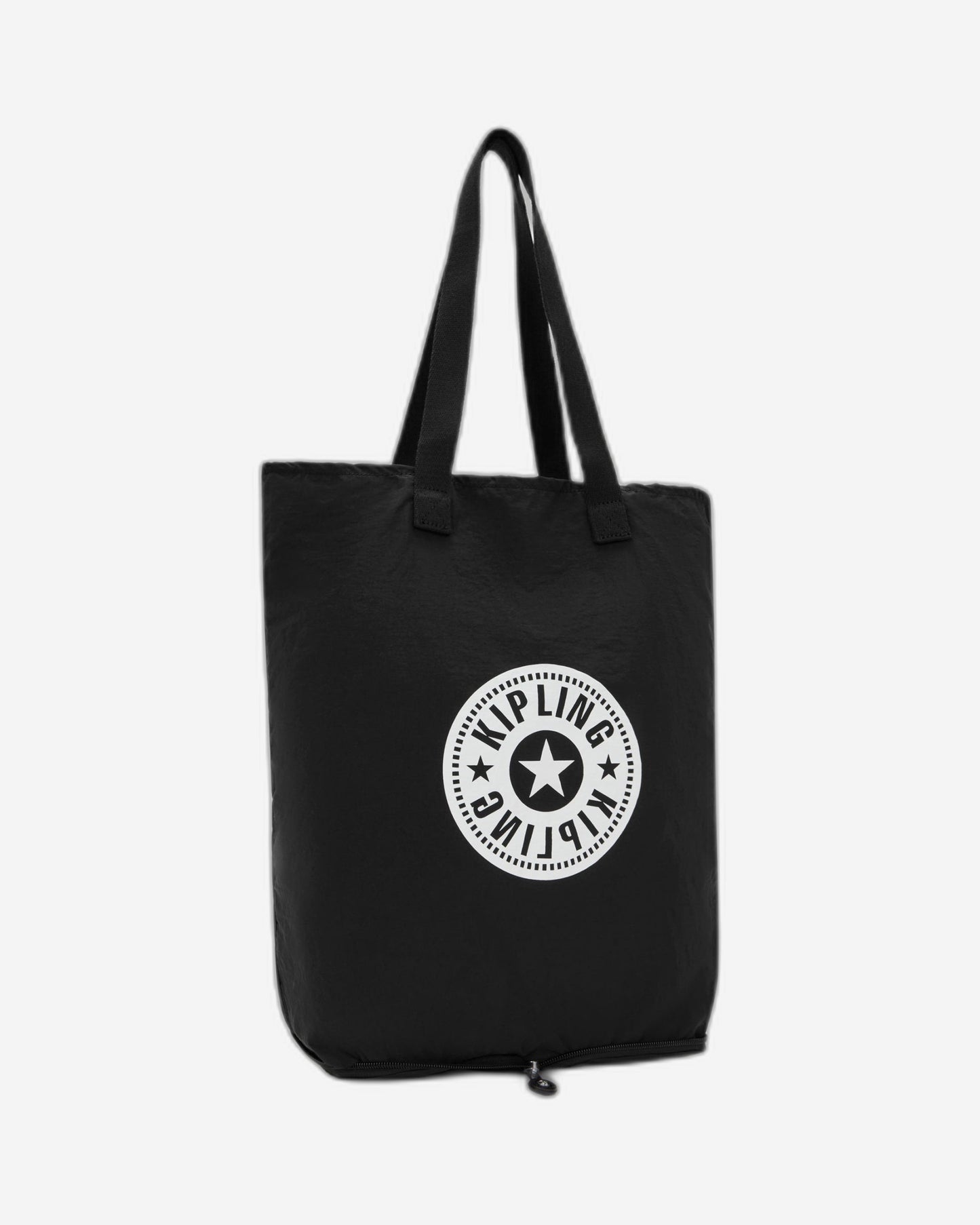 Kipling Hip Hurray 5 Black Hip Medium foldable tote I1572-RT0