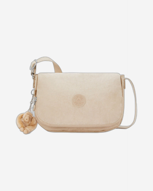 Kipling Earthbeat S Sparkled Beige Small crossbody I2503-5DV