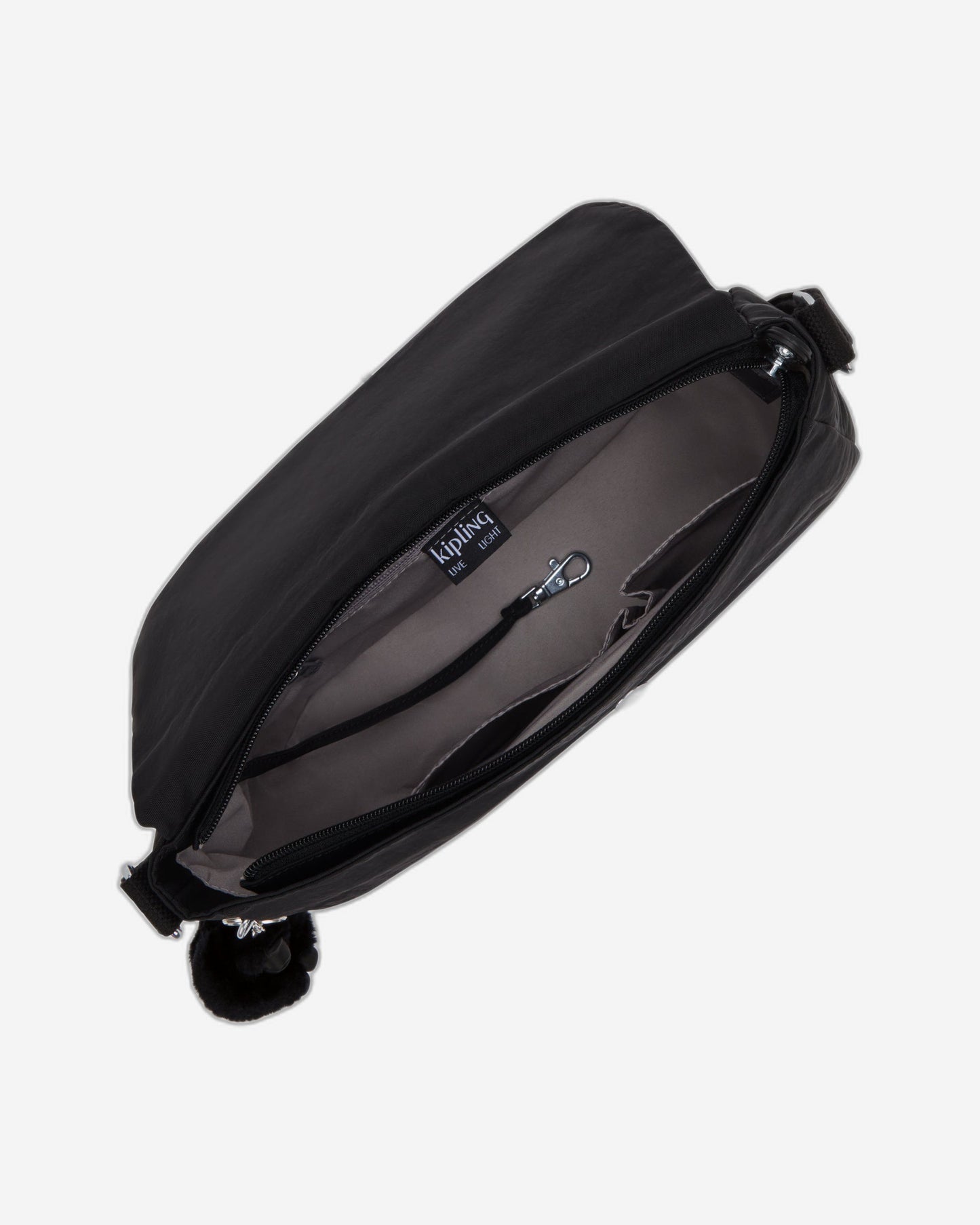 Kipling Earthbeat M Black Noir Medium crossbody I2505-P39