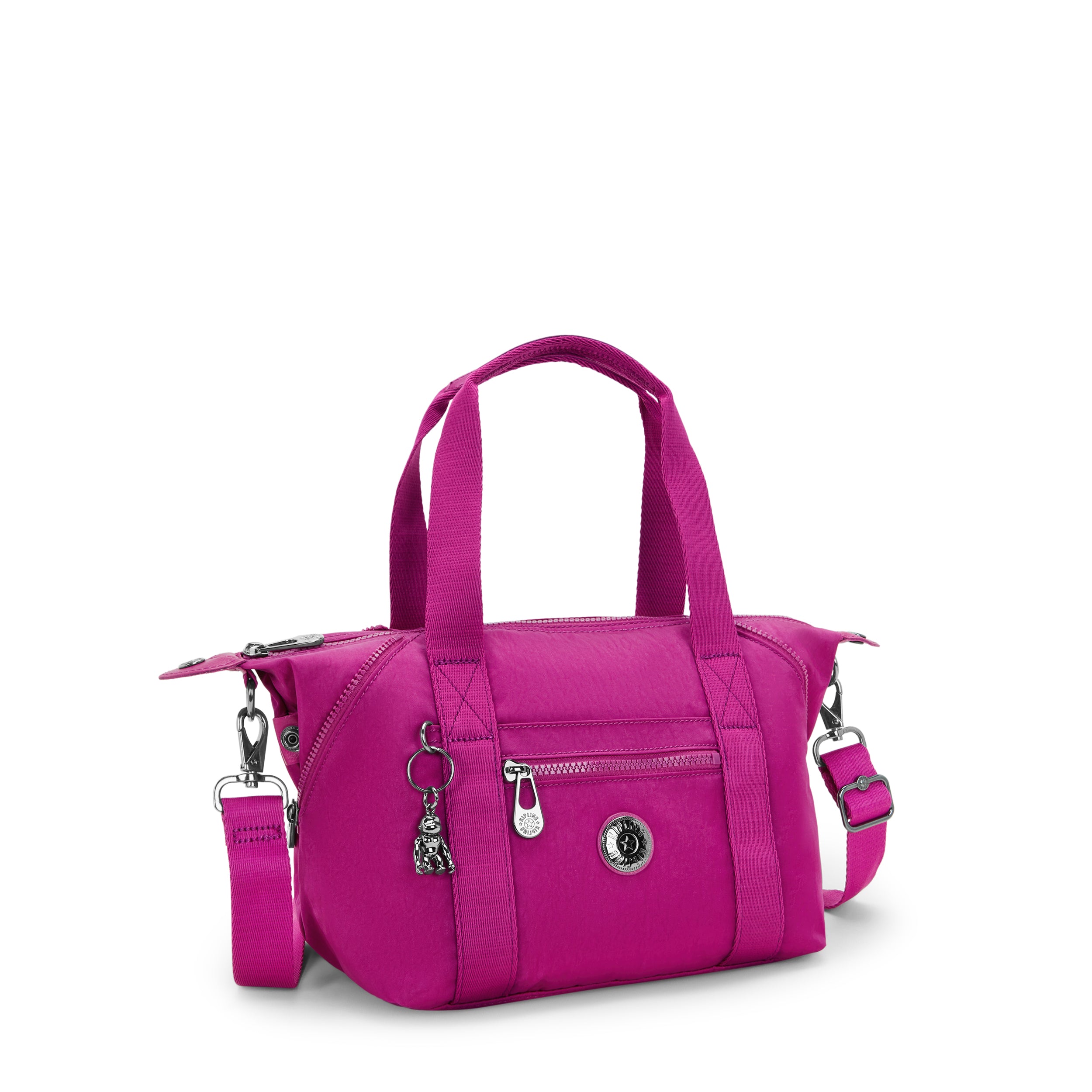 Kipling Art Mini Fuchsia Night Small Handbag I2526-7LE