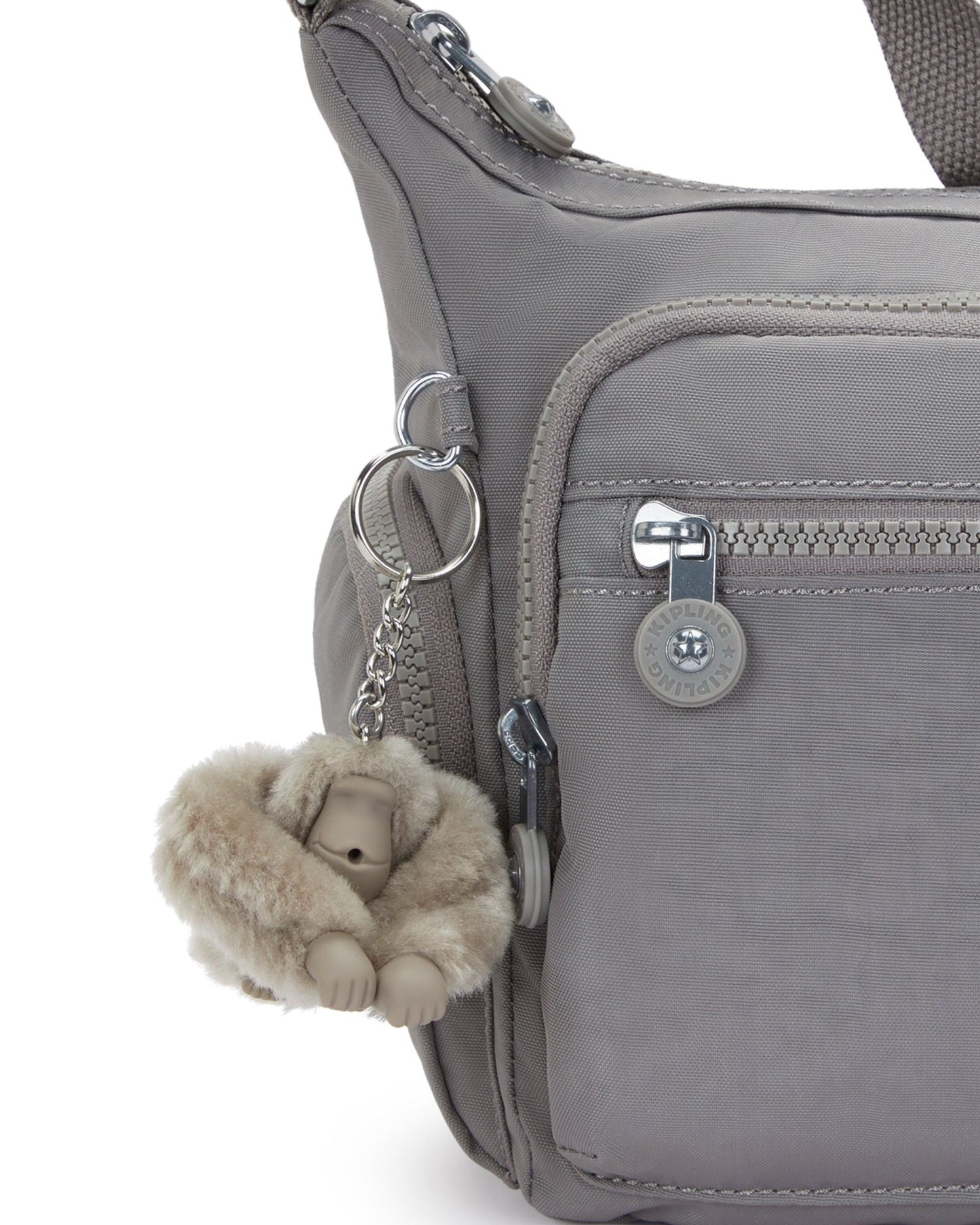 Kipling Gabbie S Inviting Grey Medium crossbody I2531-8DH