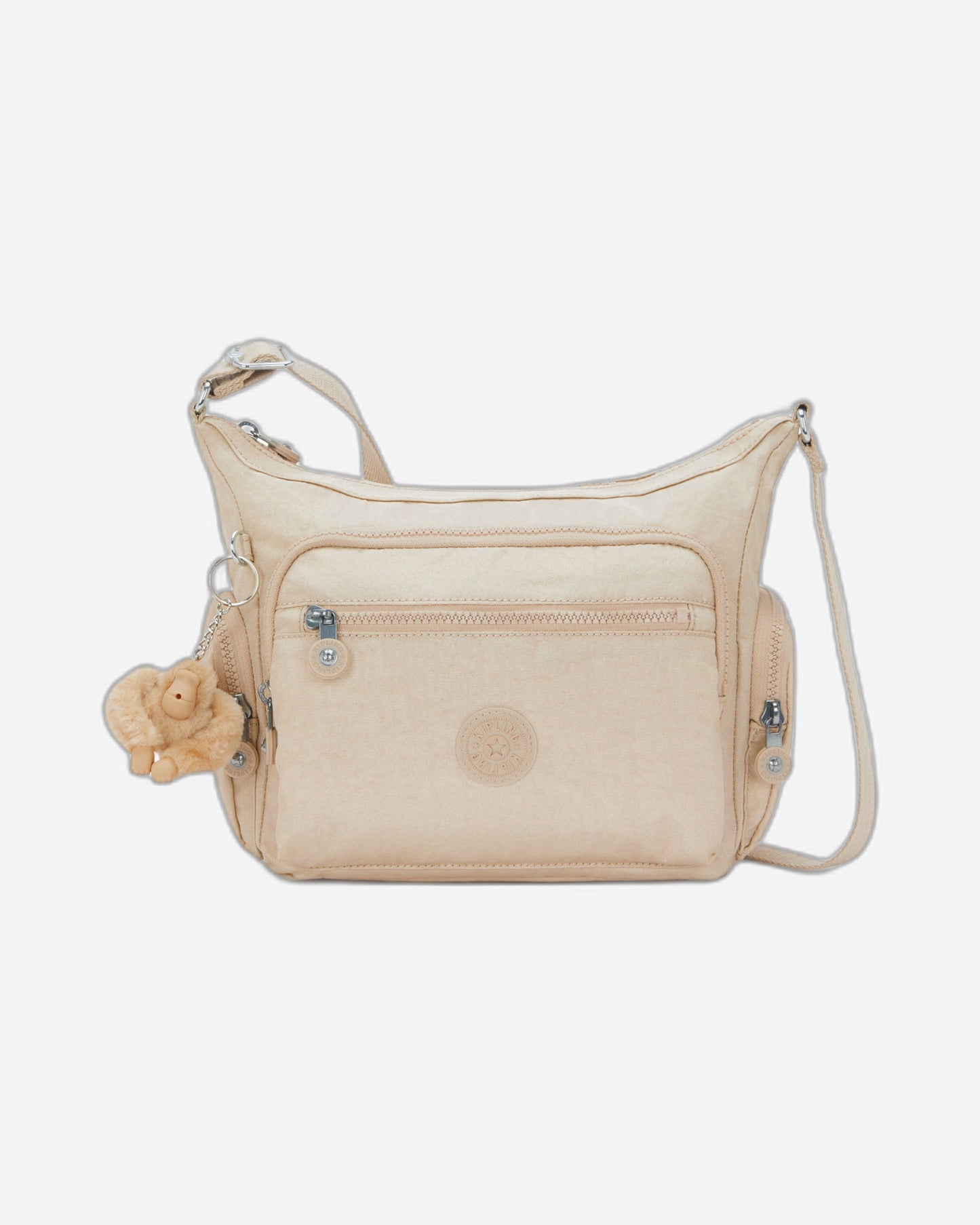 Kipling Gabbie S Sparkled Beige Medium crossbody I2532-5DV