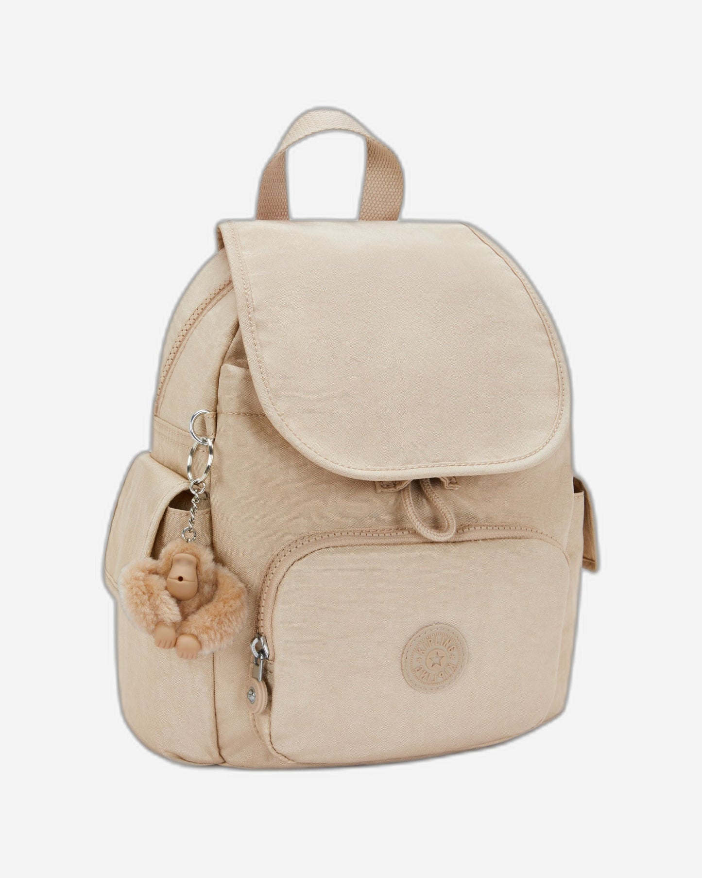 Kipling City Pack Mini Sparkled Beige Small backpack I2671-5DV