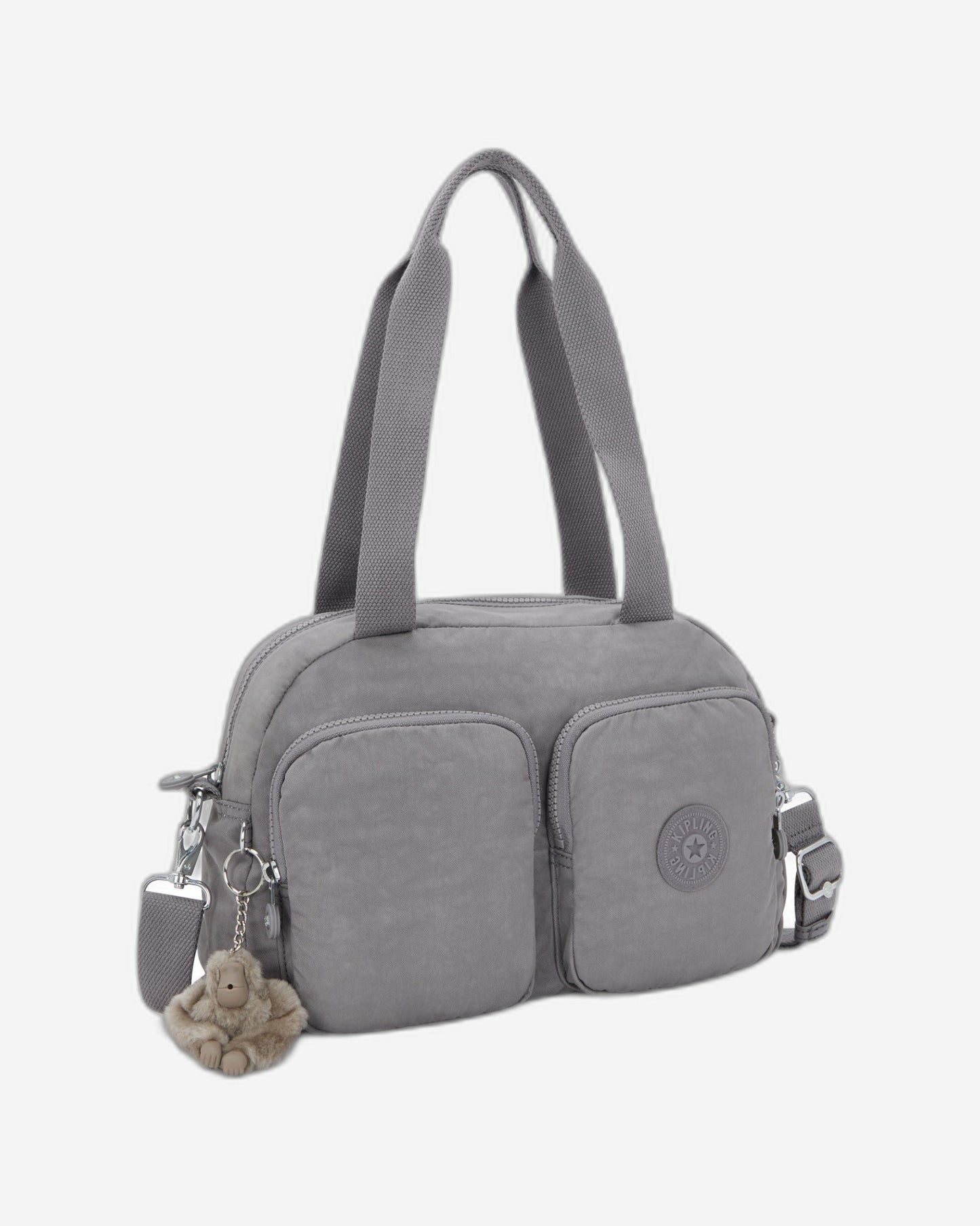 Kipling Cool Defea Inviting Grey Medium shoulderbag (with removable shoulderstrap) I2849-8DH