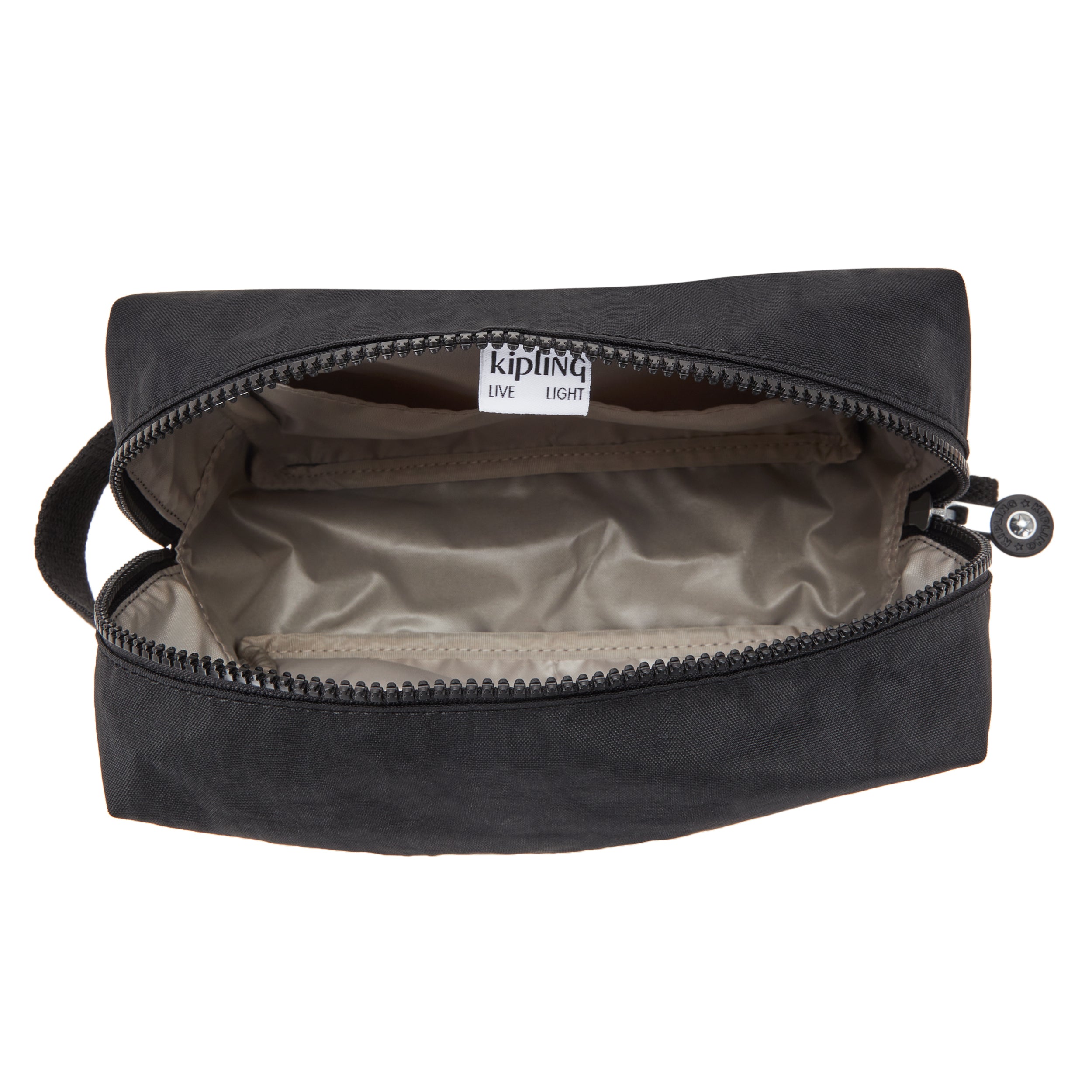 Kipling Parac Black Noir Large Toiletry Bag C2I2887-P39