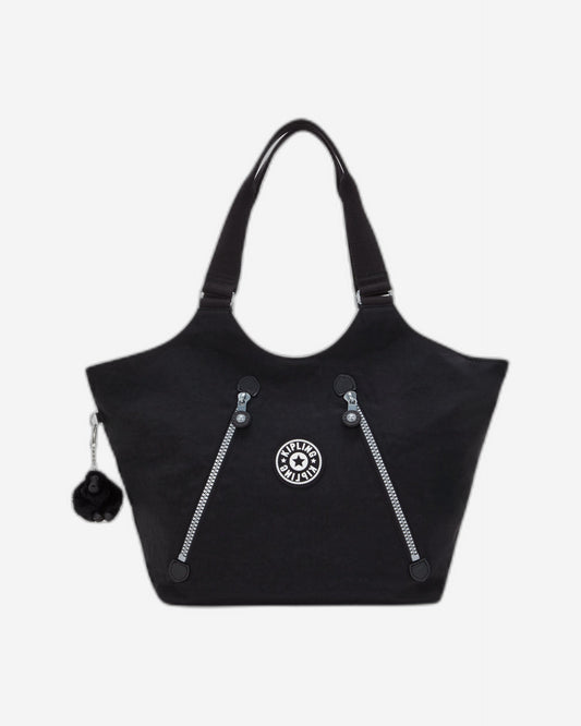 Kipling New Cicely Rapid Black Medium Tote Bag C2I2888-1RE