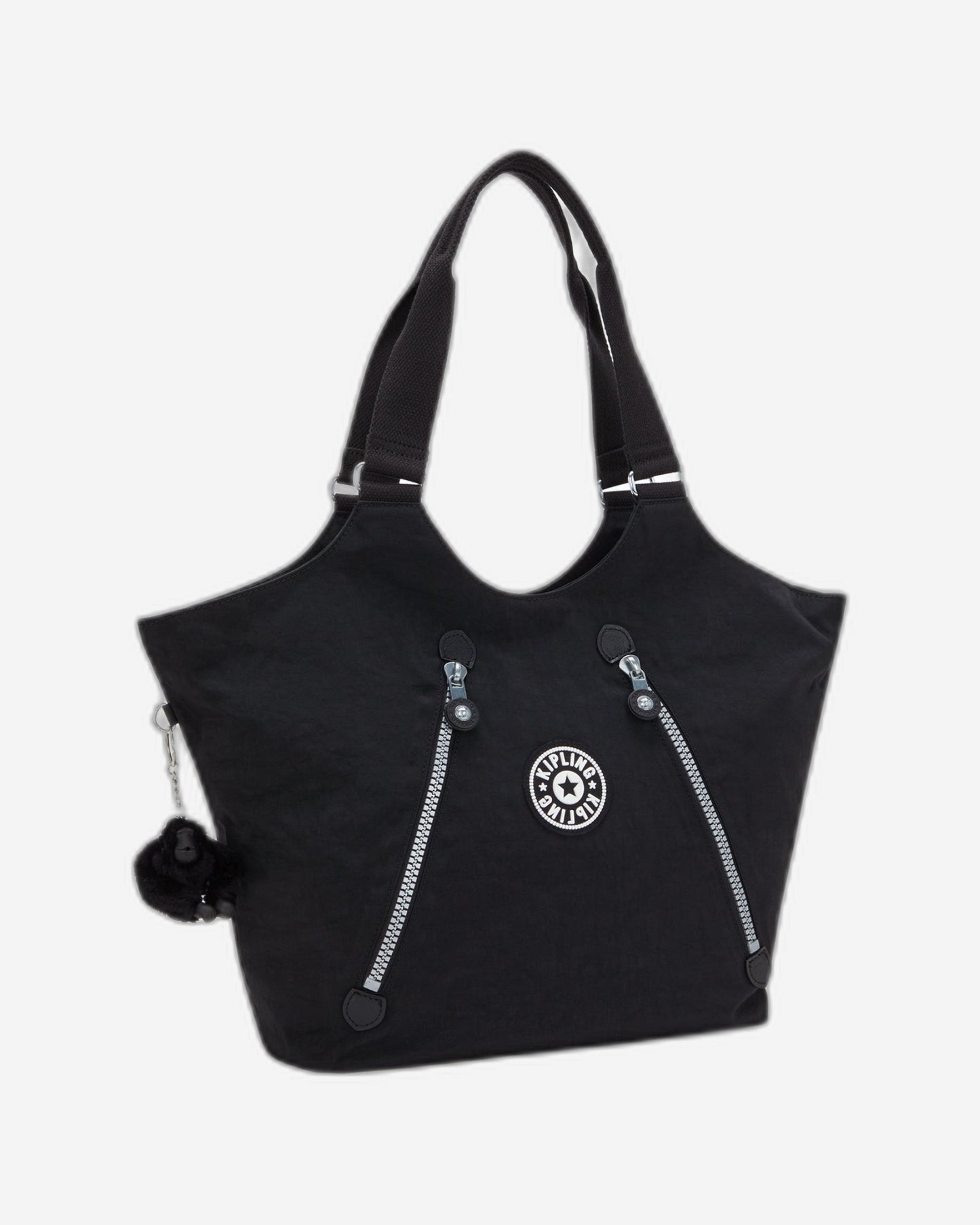 Kipling New Cicely Rapid Black Medium Tote Bag C2I2888-1RE