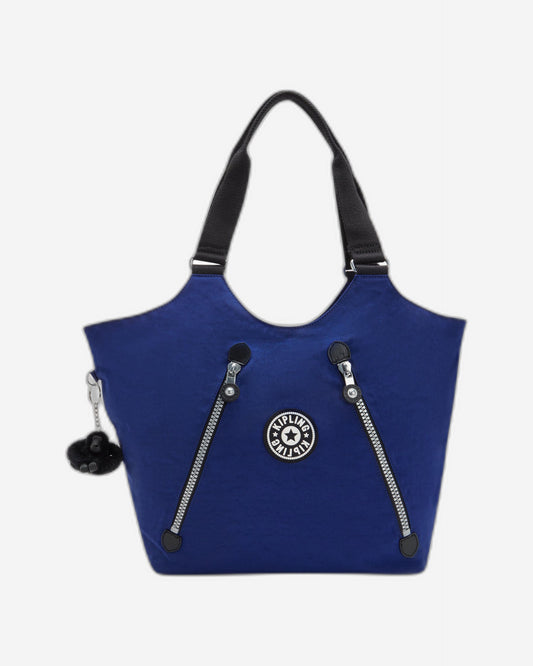 Kipling New Cicely Rapid Navy Medium Tote Bag C2I2888-BP6