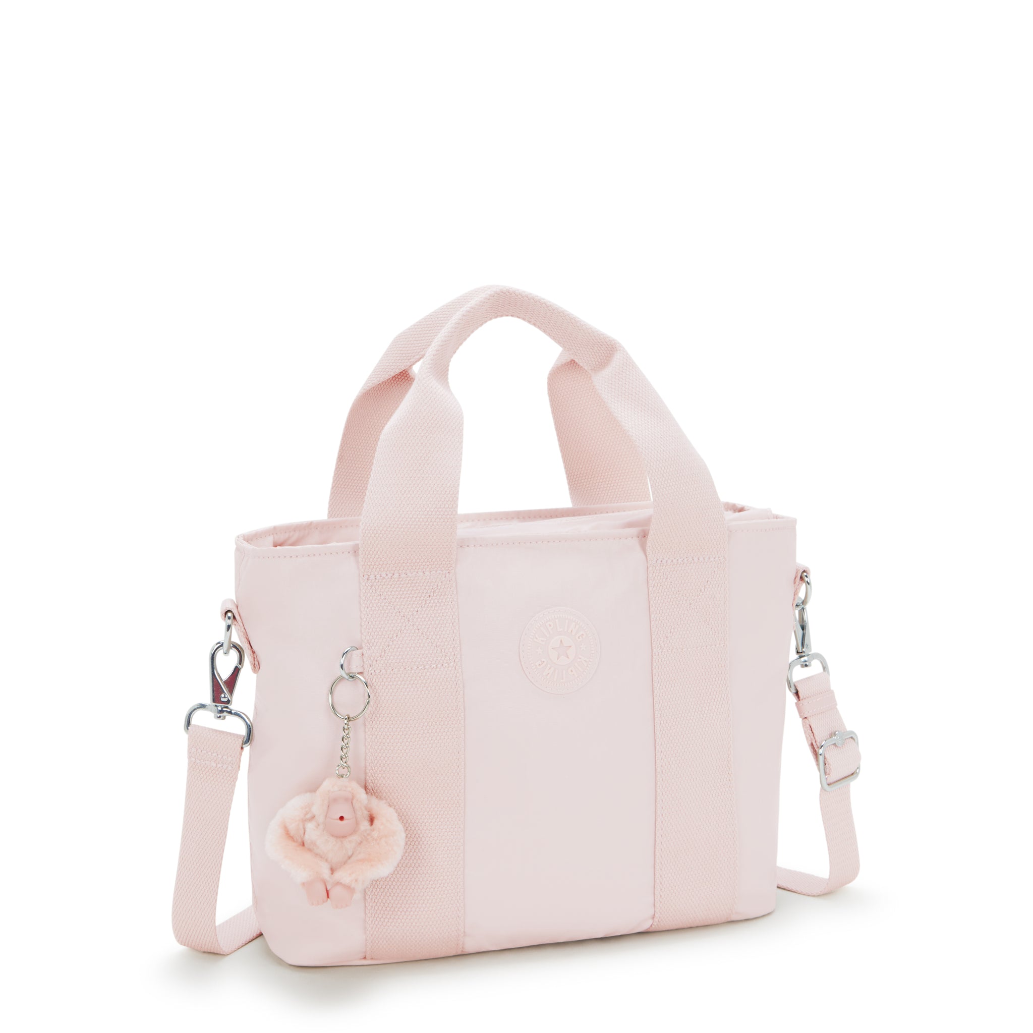 Kipling Minta M Pink Shine Tote Bag I2923-3DZ