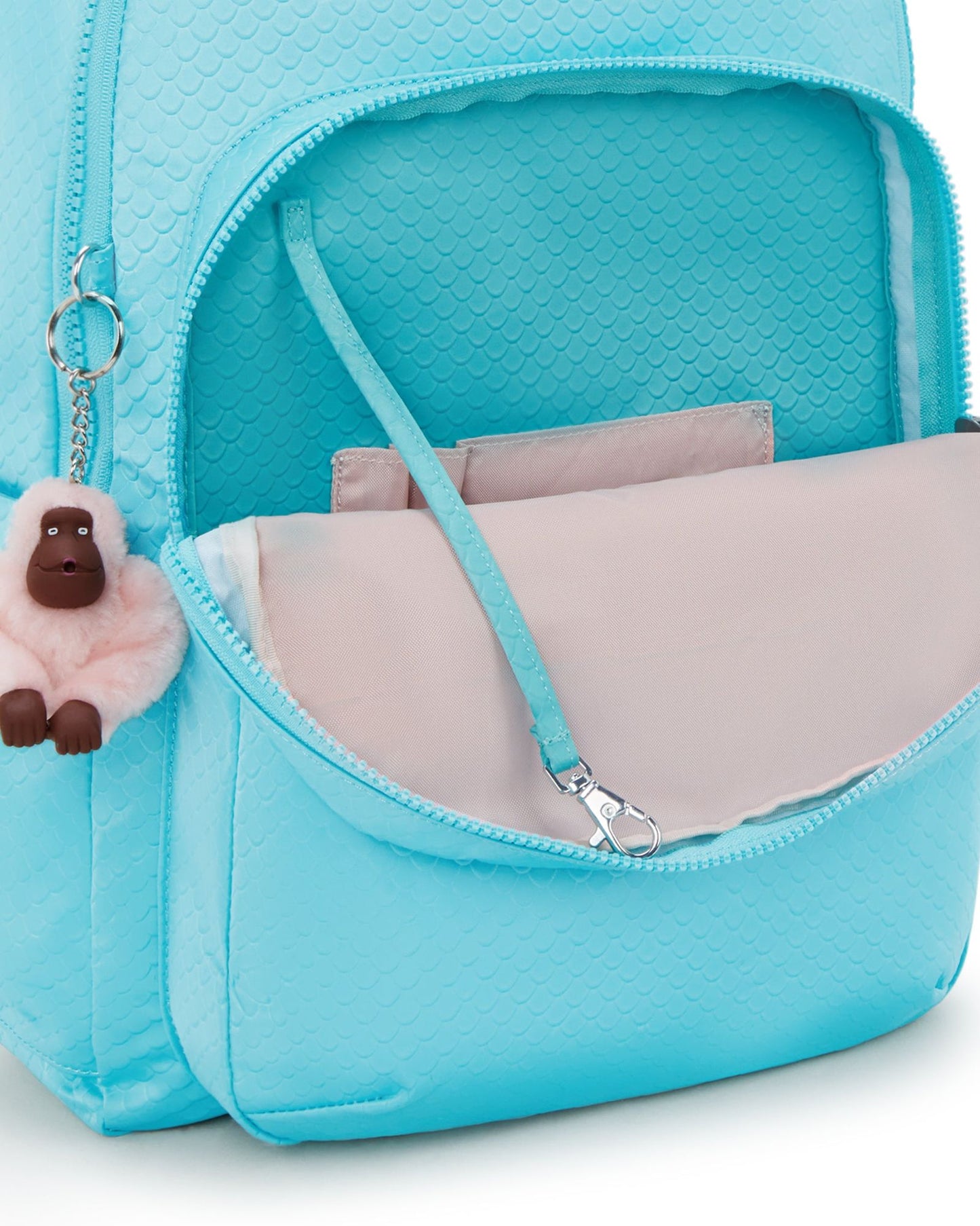 Kipling Seoul Lap Mermaid Emboss Large backpack with laptop compartment I2932-62H