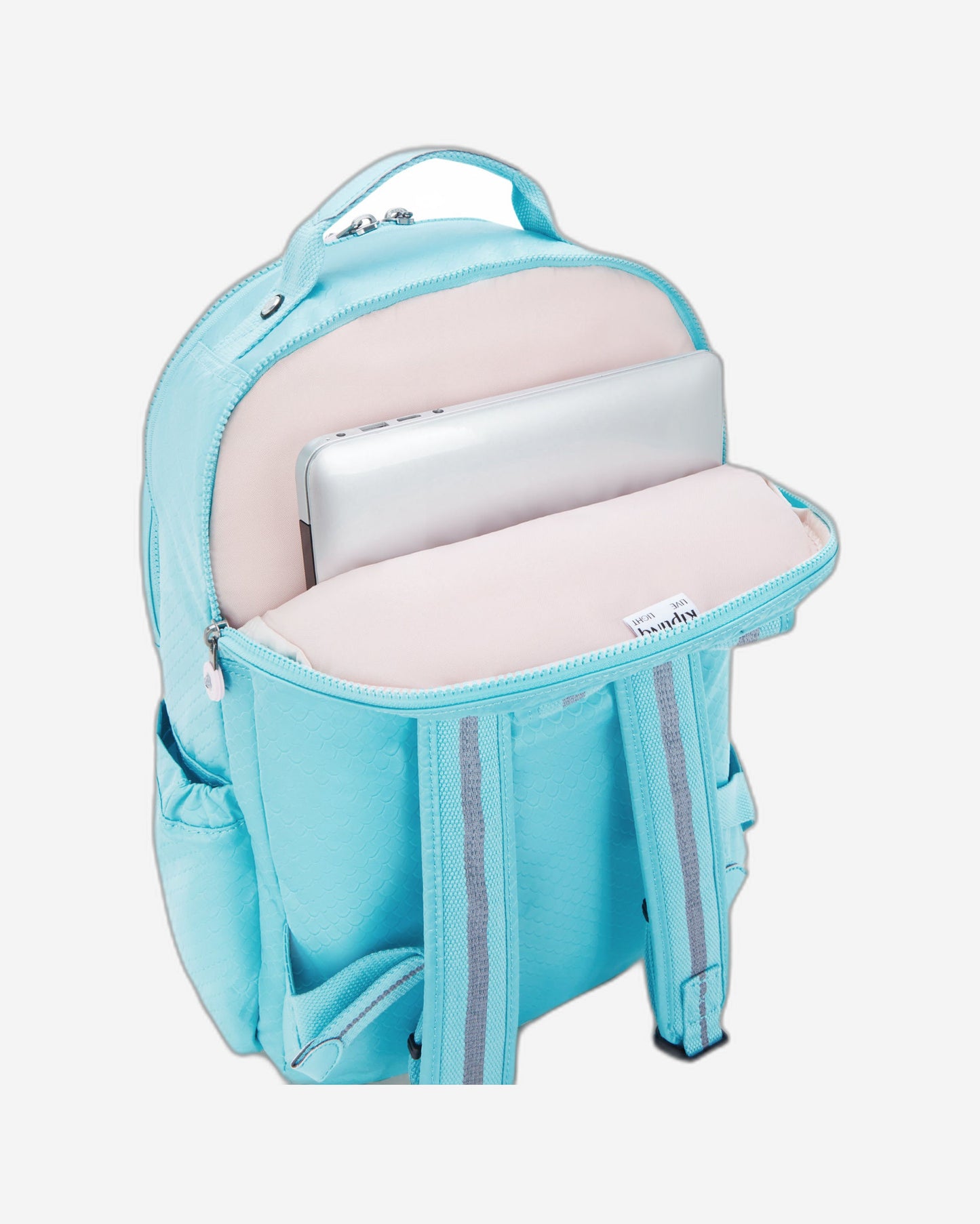 Kipling Seoul Lap Mermaid Emboss Large backpack with laptop compartment I2932-62H