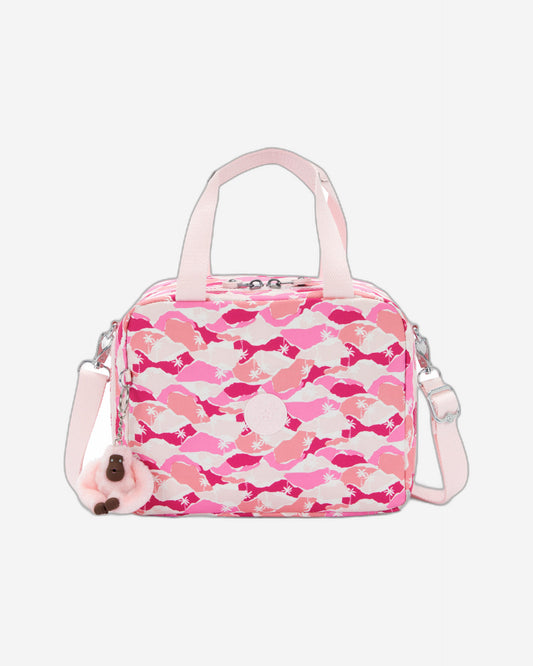 Kipling Miyo Pink Palm Lunch Bag I2989-1BV