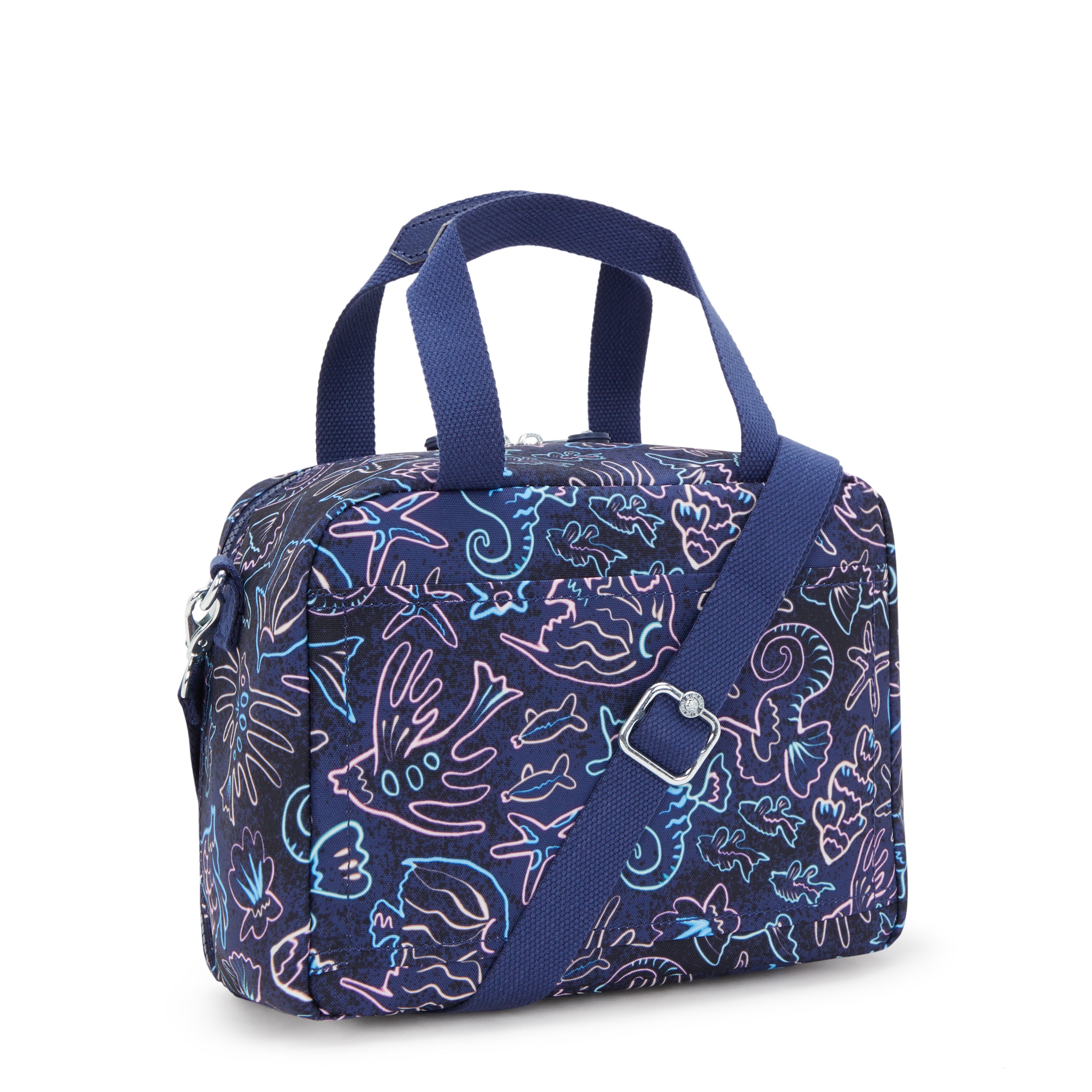 Kipling Miyo Disco Fish Large lunchbag with trolley sleeve I2989-4FK