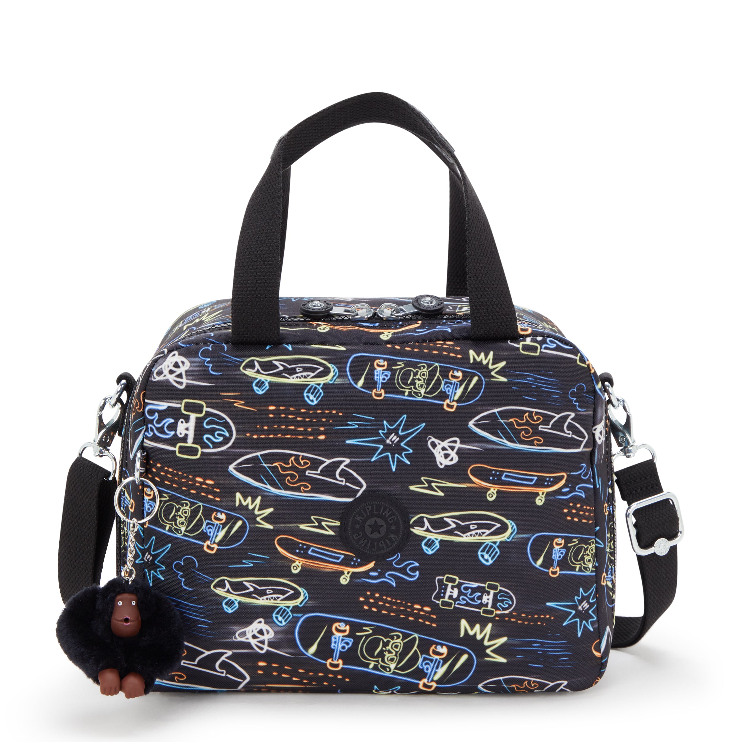 Kipling Miyo Neon Skate Large lunchbag with trolley sleeve I2989-71M