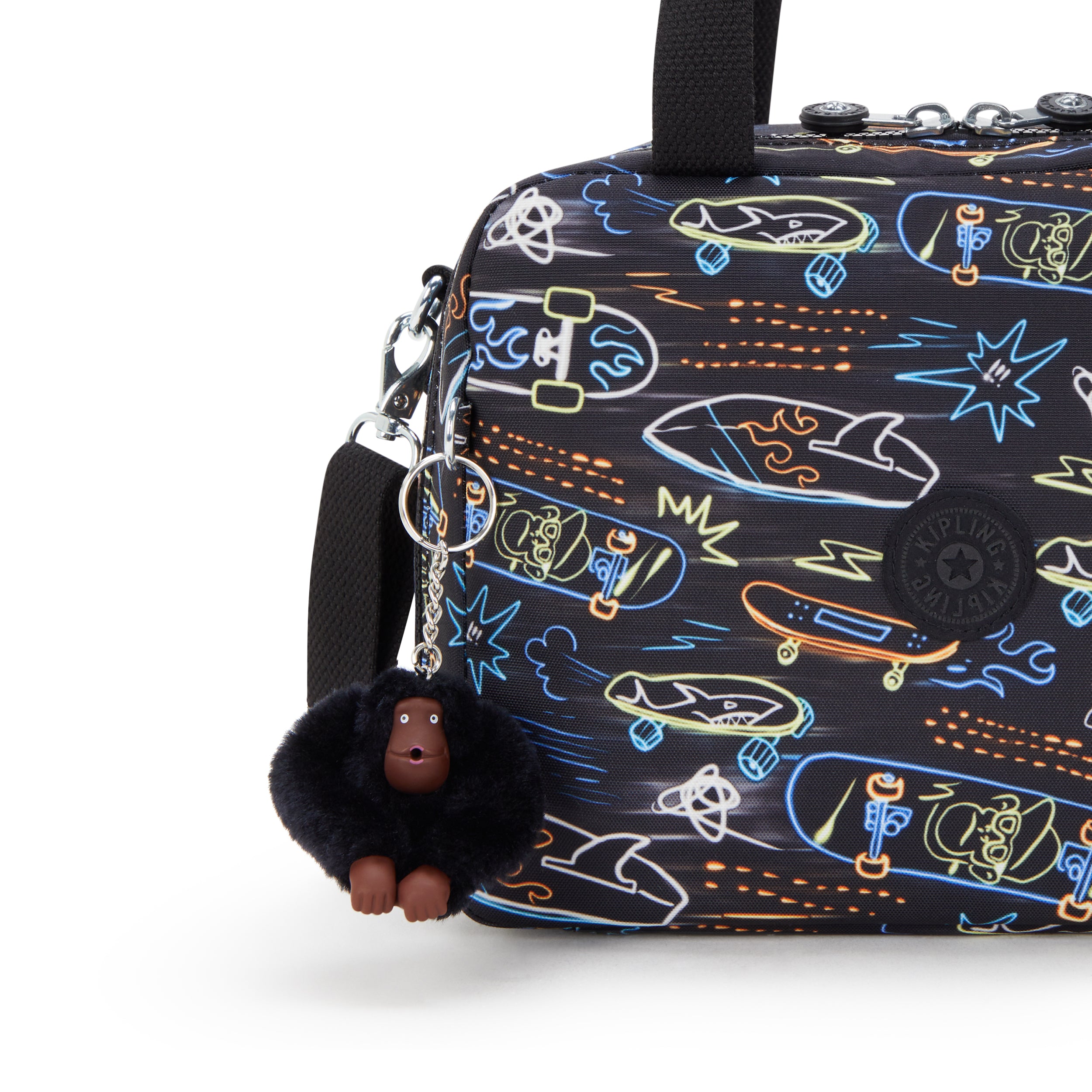 Kipling Miyo Neon Skate Large lunchbag with trolley sleeve I2989-71M