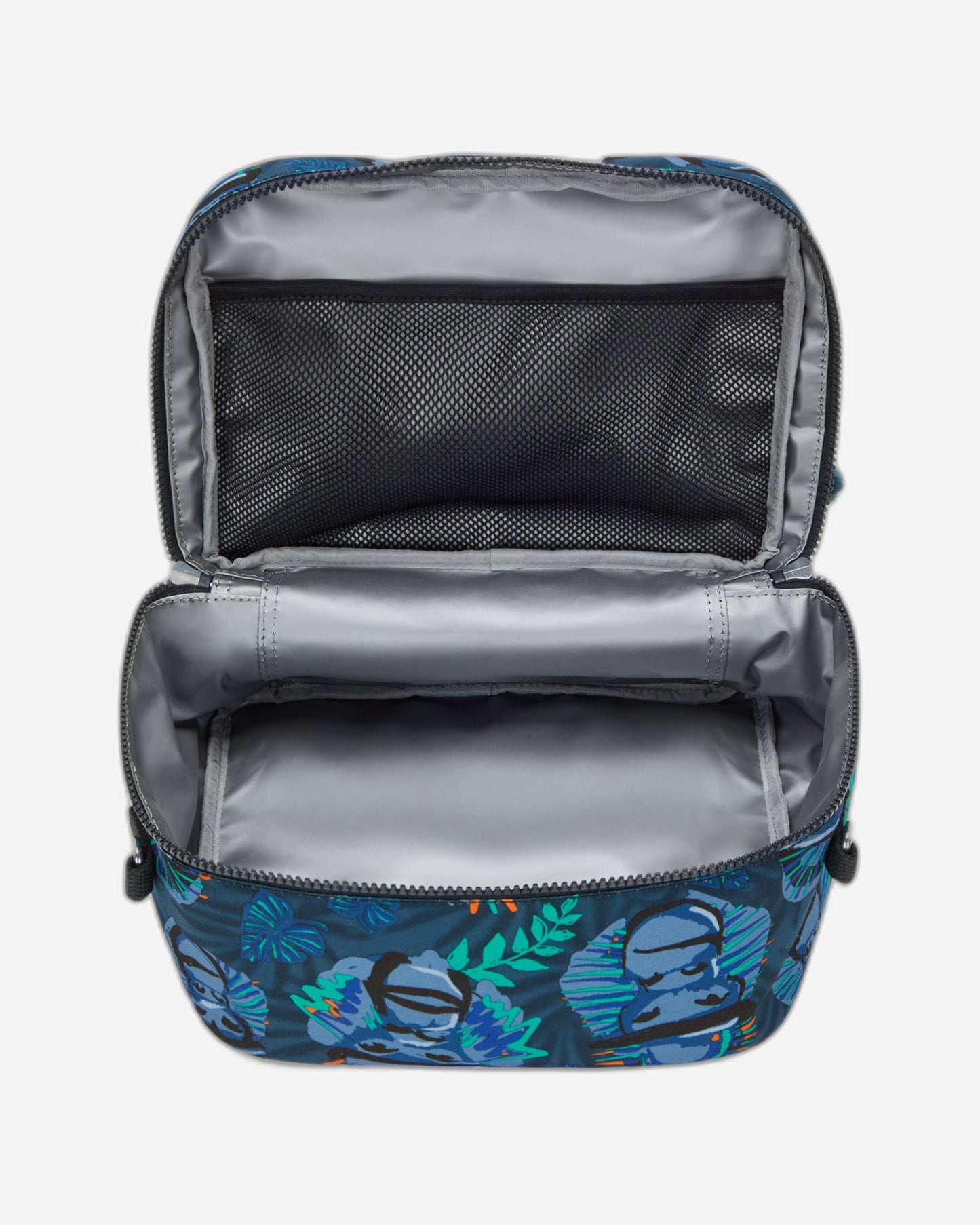 Kipling Miyo Blue Monkey Fun Large Lunch Bag with Trolley Sleeve C2I2989-8HJ