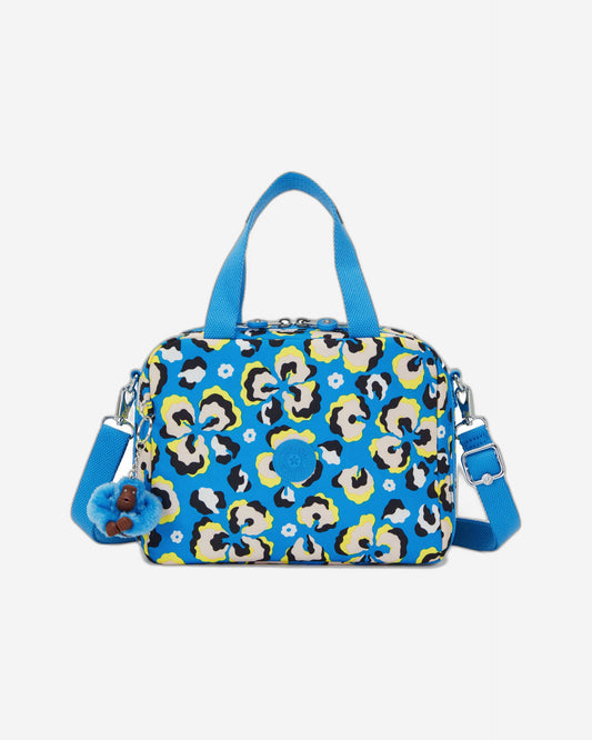 Kipling Miyo Leopard Floral Large Lunch Bag with Trolley Sleeve C2I2989-P2A
