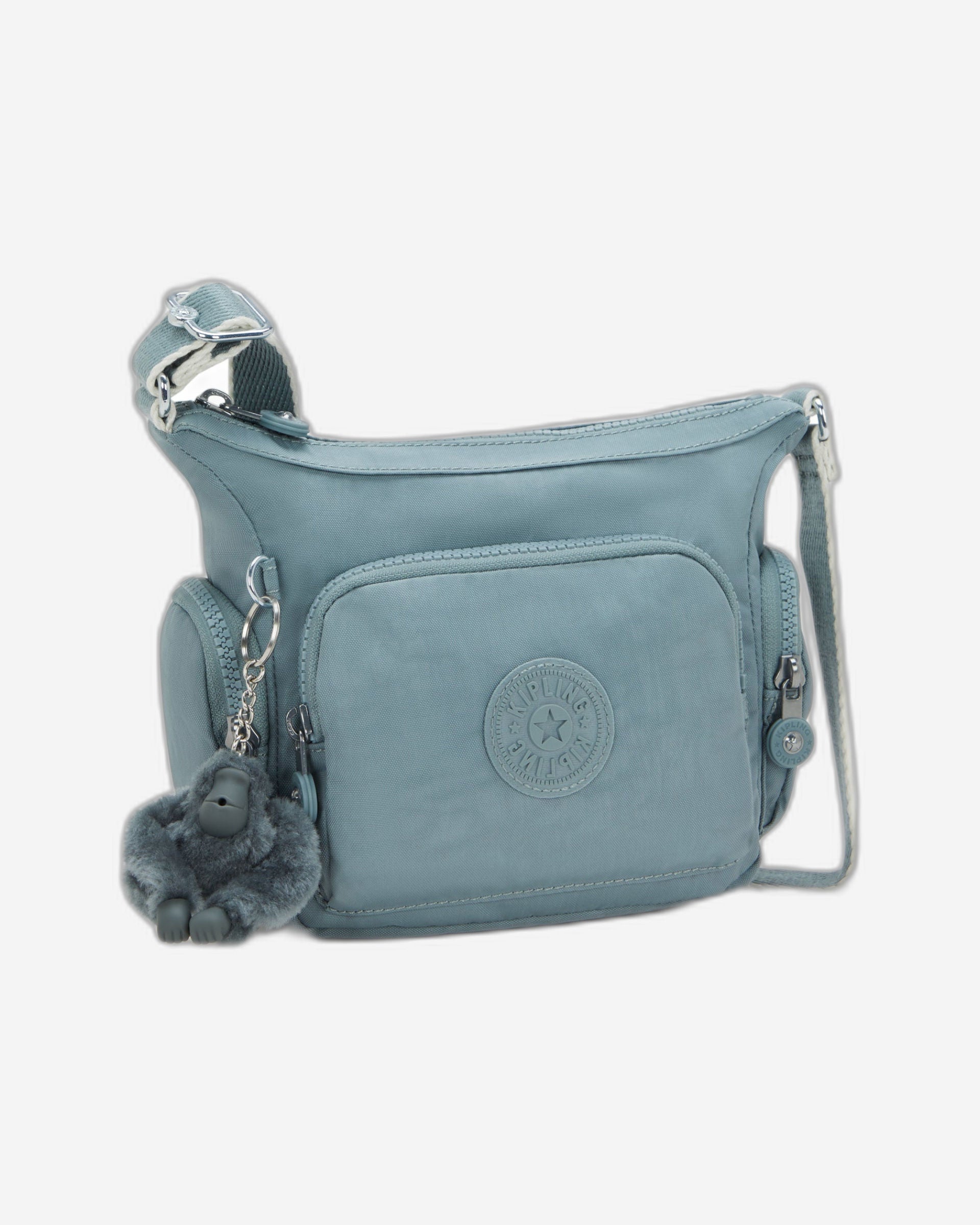 Kipling Gabbie Mini Relaxed Grey Crossbody Bag I3057-3NL