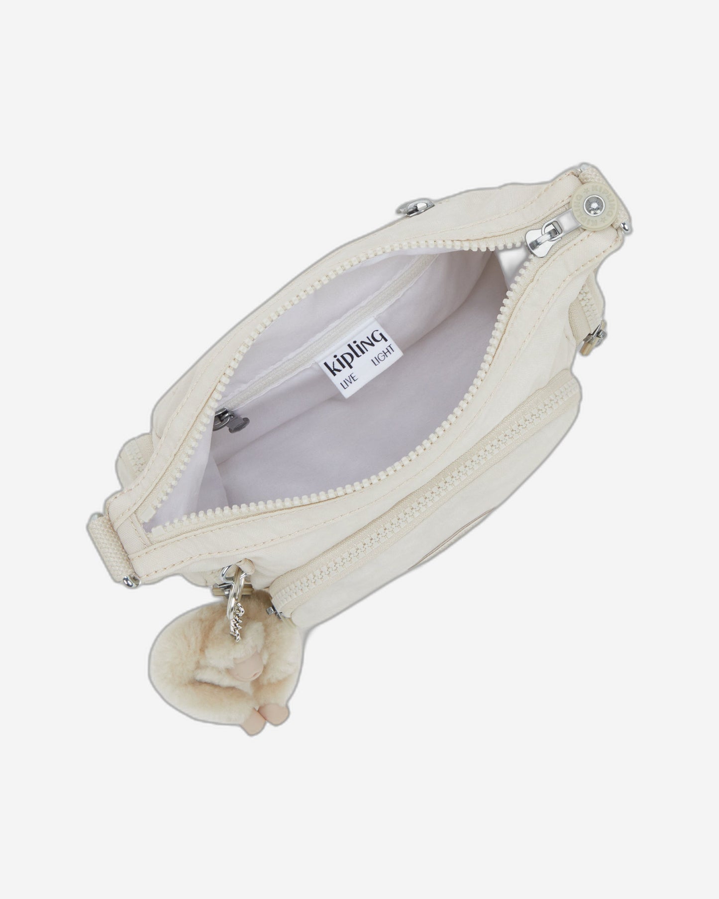 Kipling Gabbie Mini Hideaway Beige Small Crossbody I3057-7JR