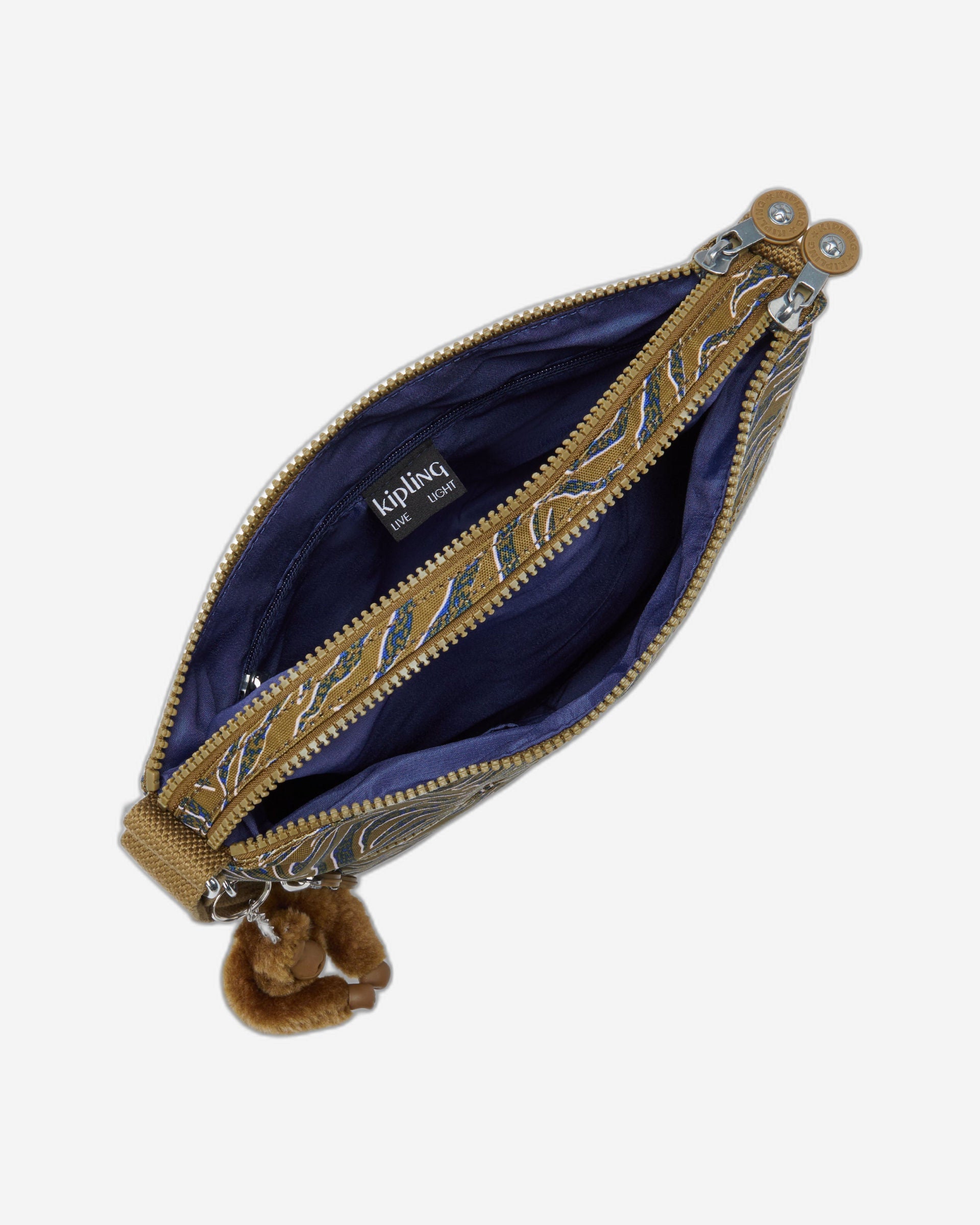 Kipling Alvar Undersea Leaves Crossbody Bag I3066-1PR