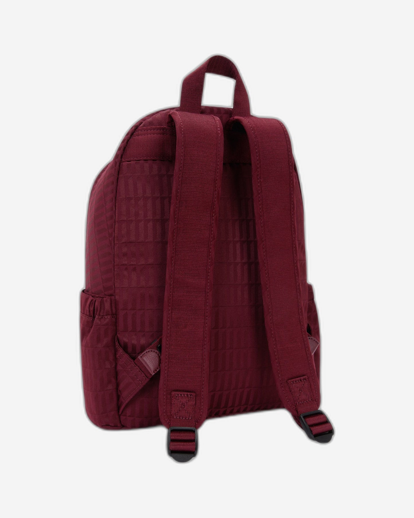 Kipling Delia Maroon Tile Jq Medium Backpack I3149-9HX