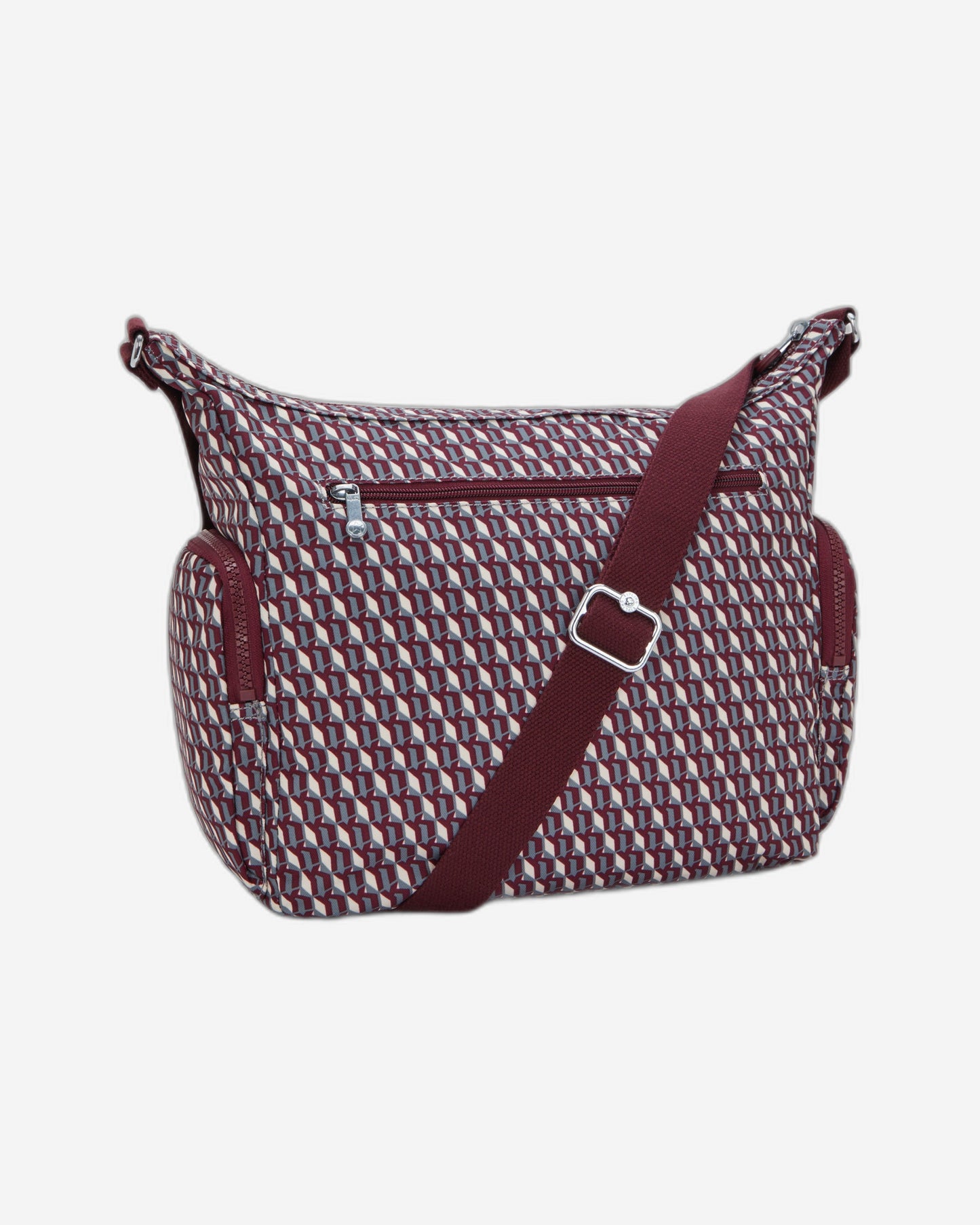 Kipling Gabbie 3Dk Wine Large crossbody I3186-1PB