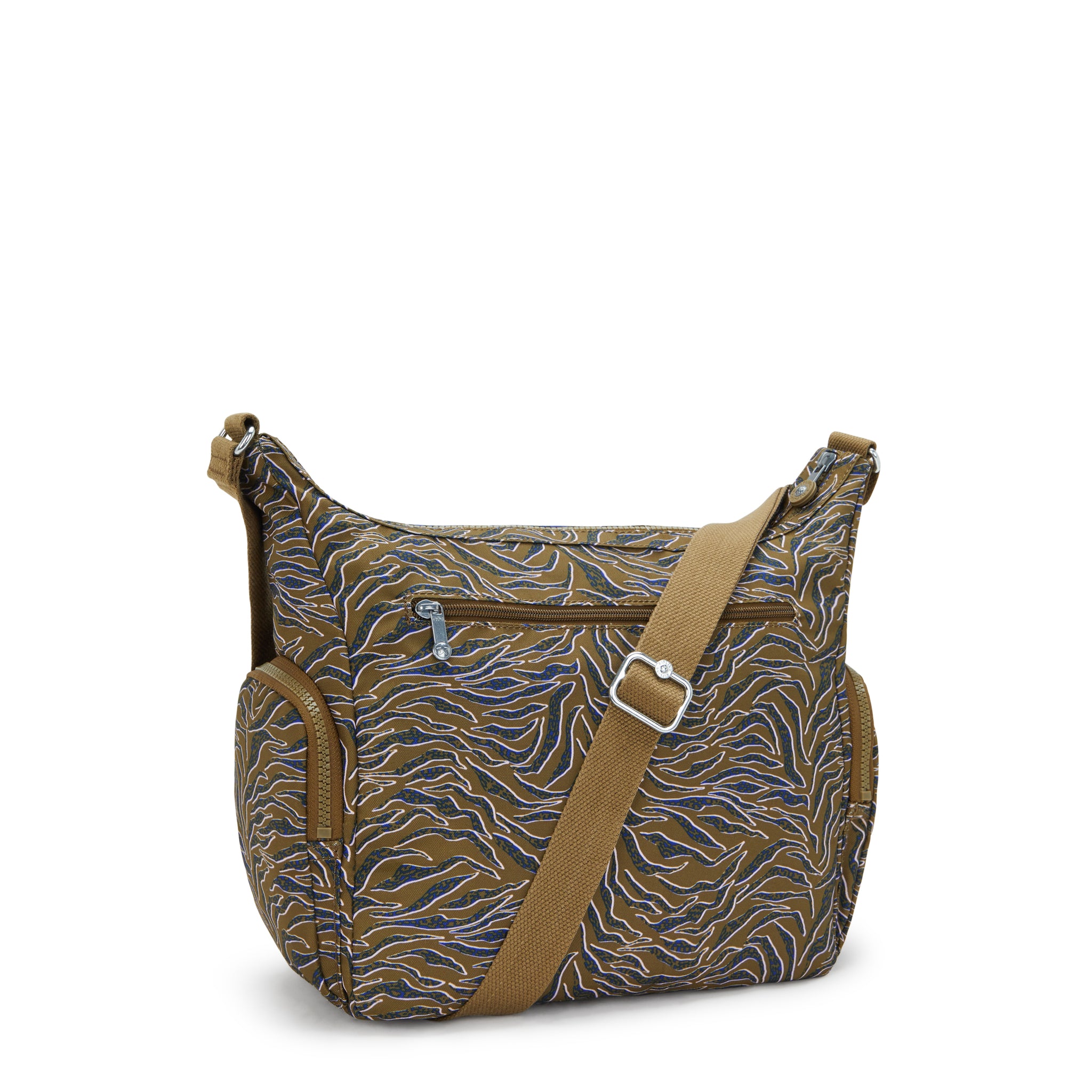Kipling Gabbie Undersea Leaves Crossbody Bag I3186-1PR