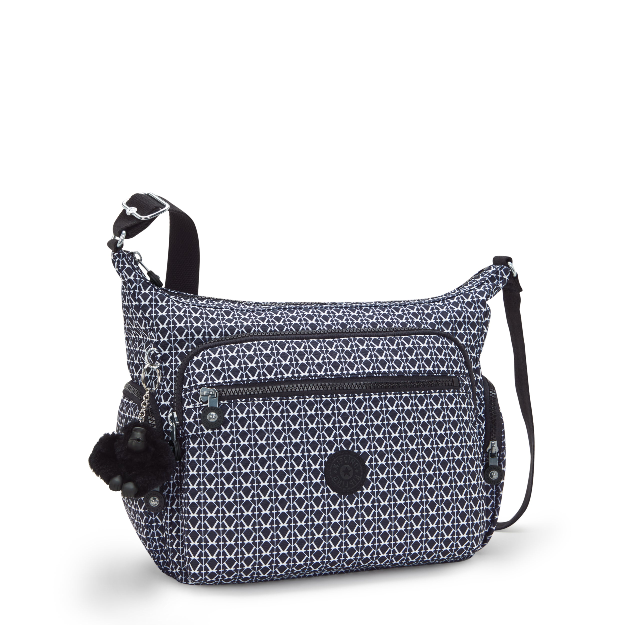 Kipling Gabbie Signature Print Large Crossbody Bag I3186-DD2