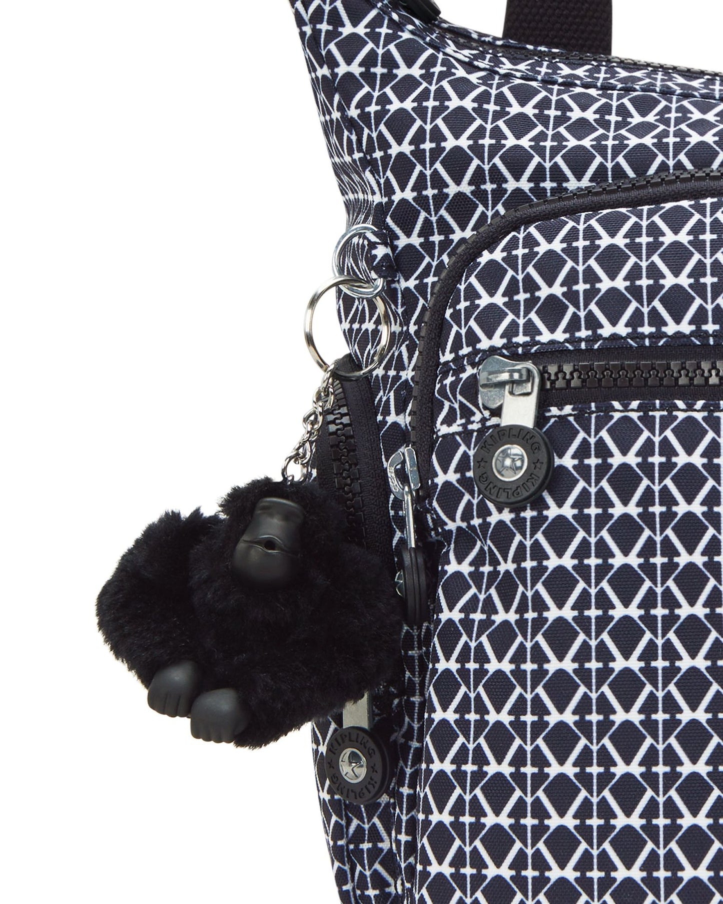 Kipling Gabbie Signature Print Large Crossbody Bag I3186-DD2